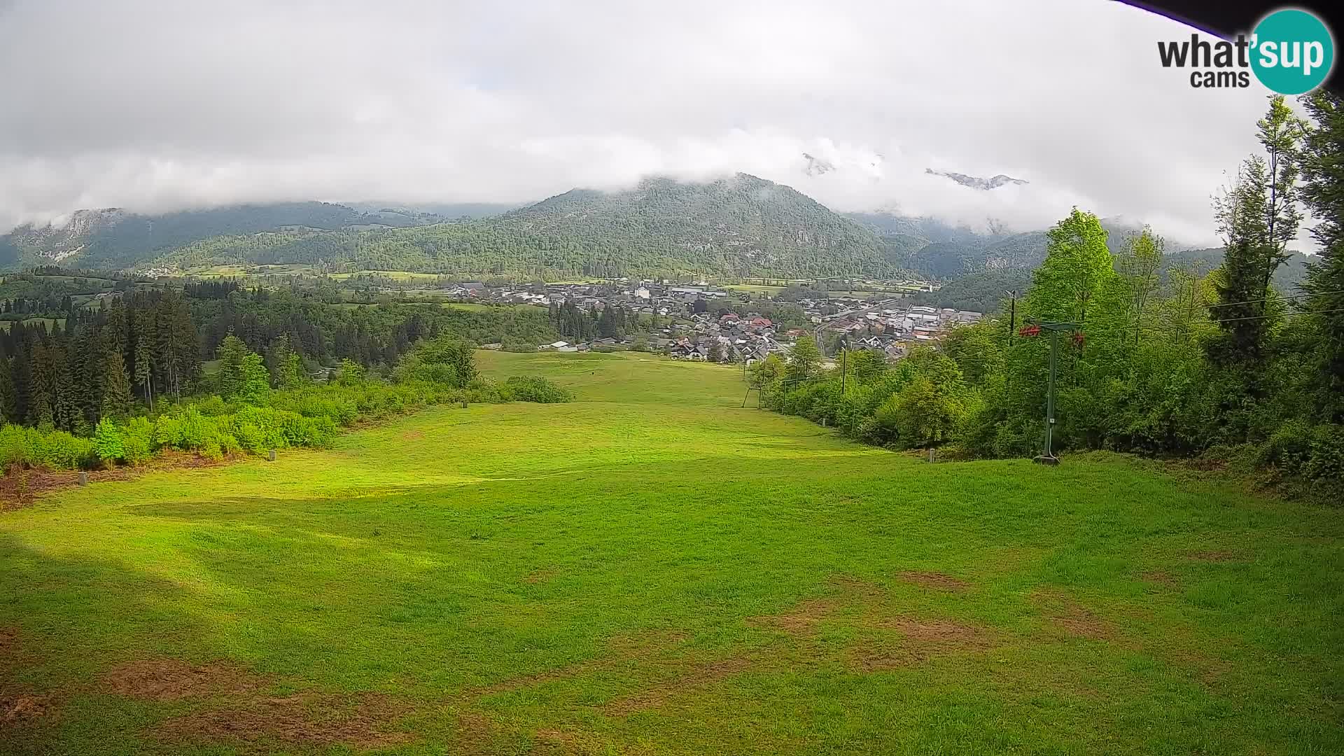 Webcam Bohinjska Bistrica – Live View from Kozji Hrbet Ski Station