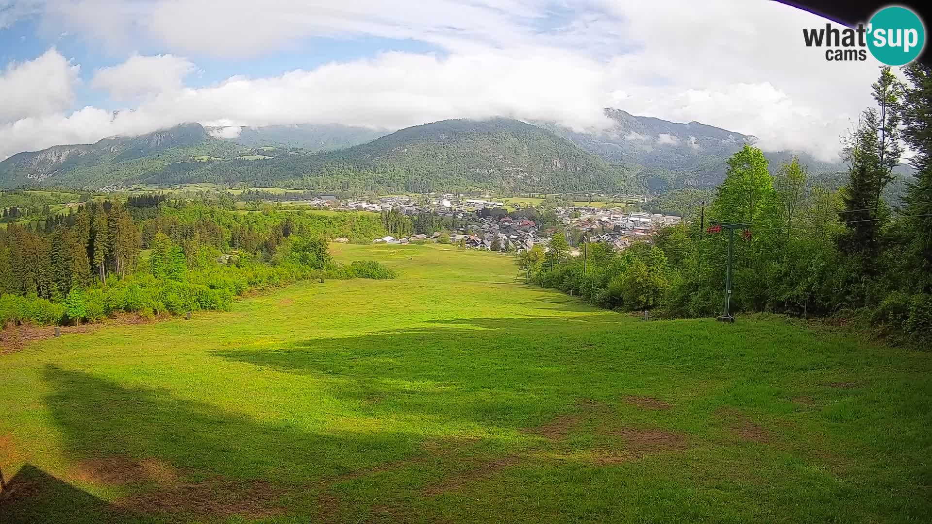 Webcam Bohinjska Bistrica – Live View from Kozji Hrbet Ski Station