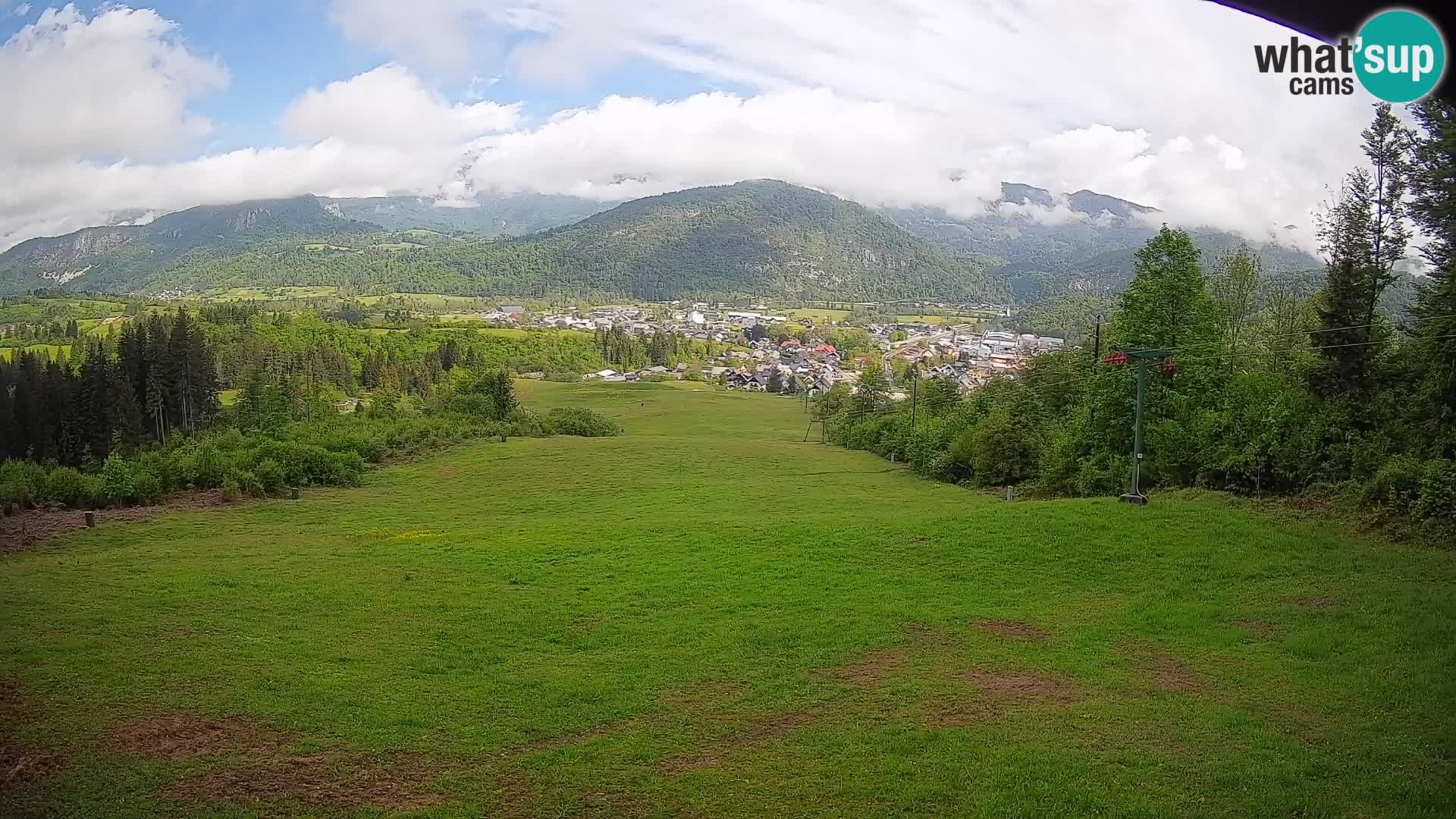 Webcam Bohinjska Bistrica – Live View from Kozji Hrbet Ski Station