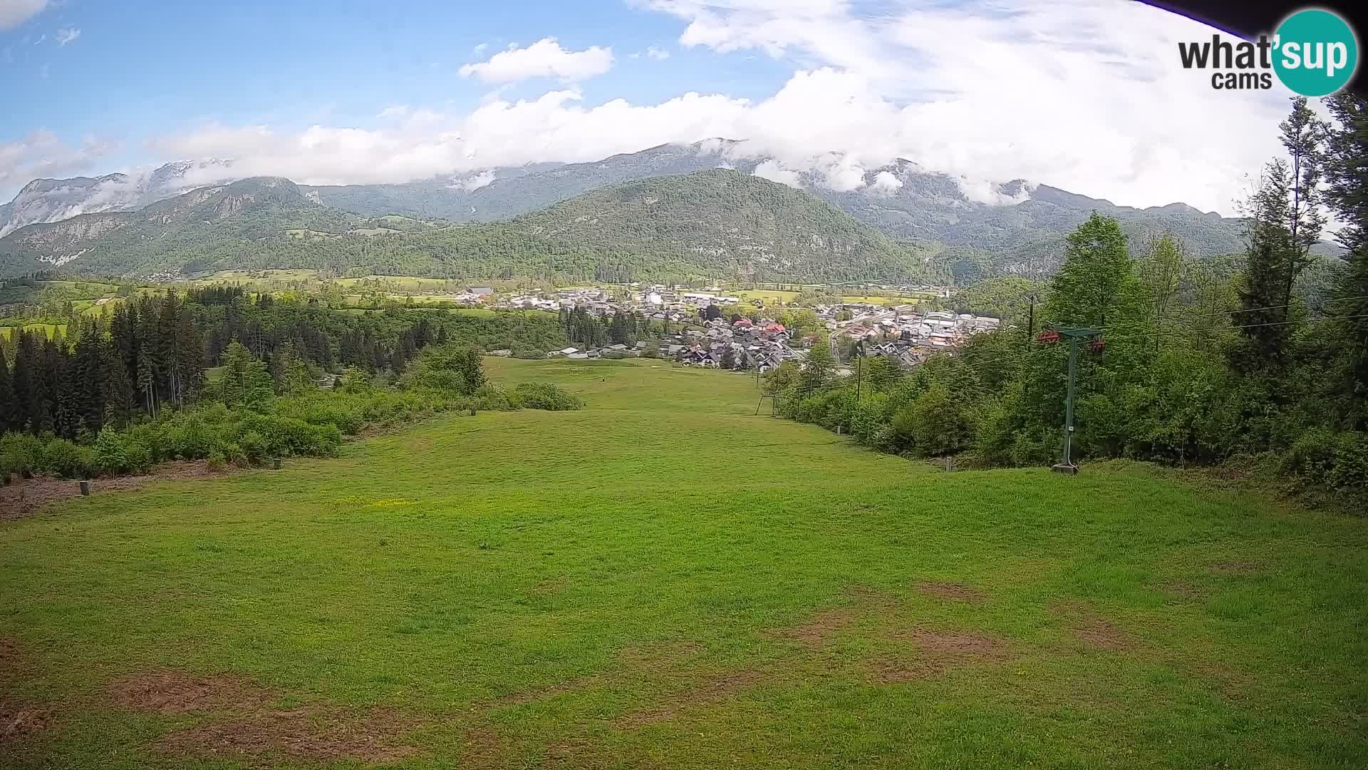 Webcam Bohinjska Bistrica – Live View from Kozji Hrbet Ski Station