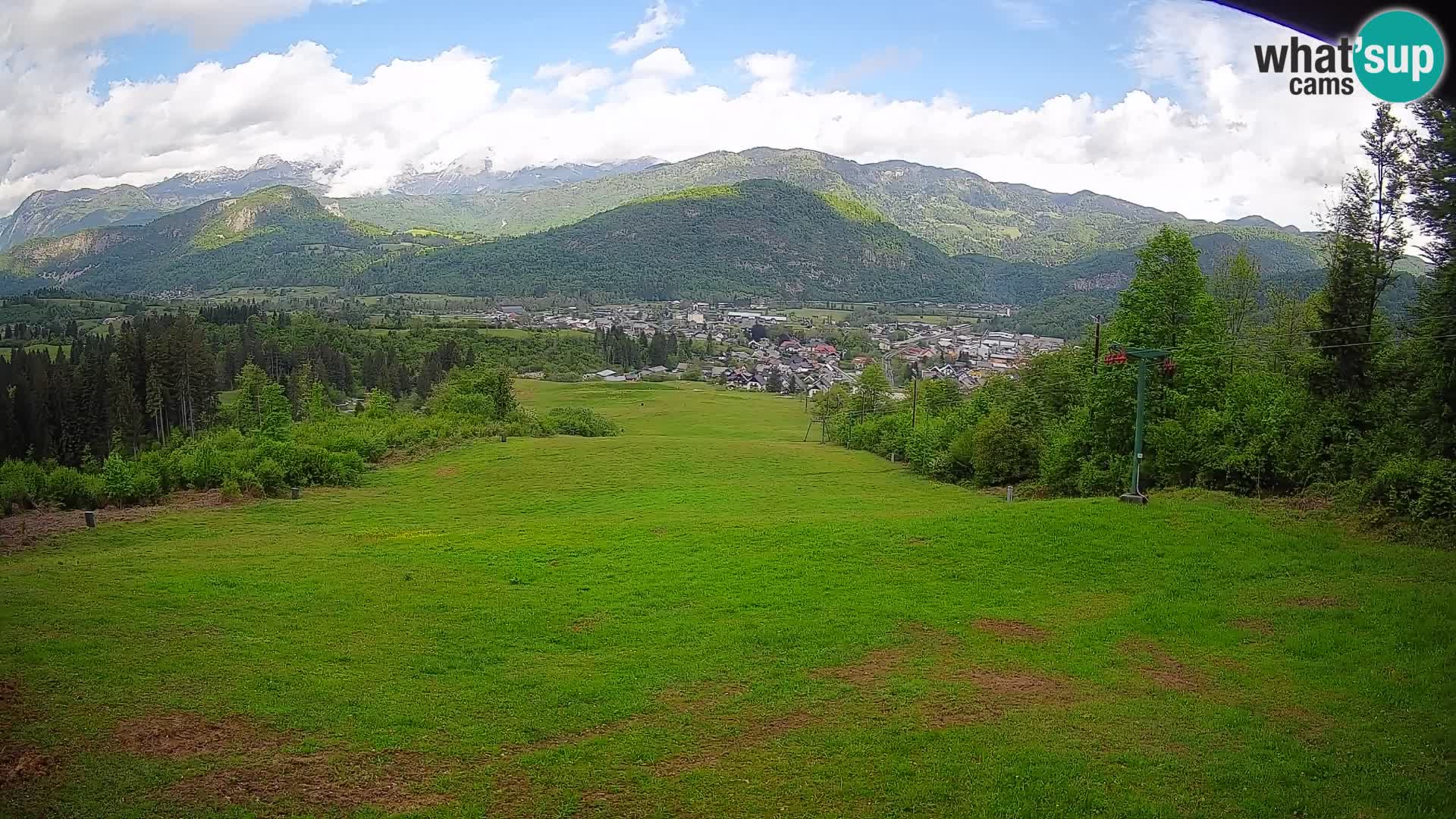 Webcam Bohinjska Bistrica – Live View from Kozji Hrbet Ski Station