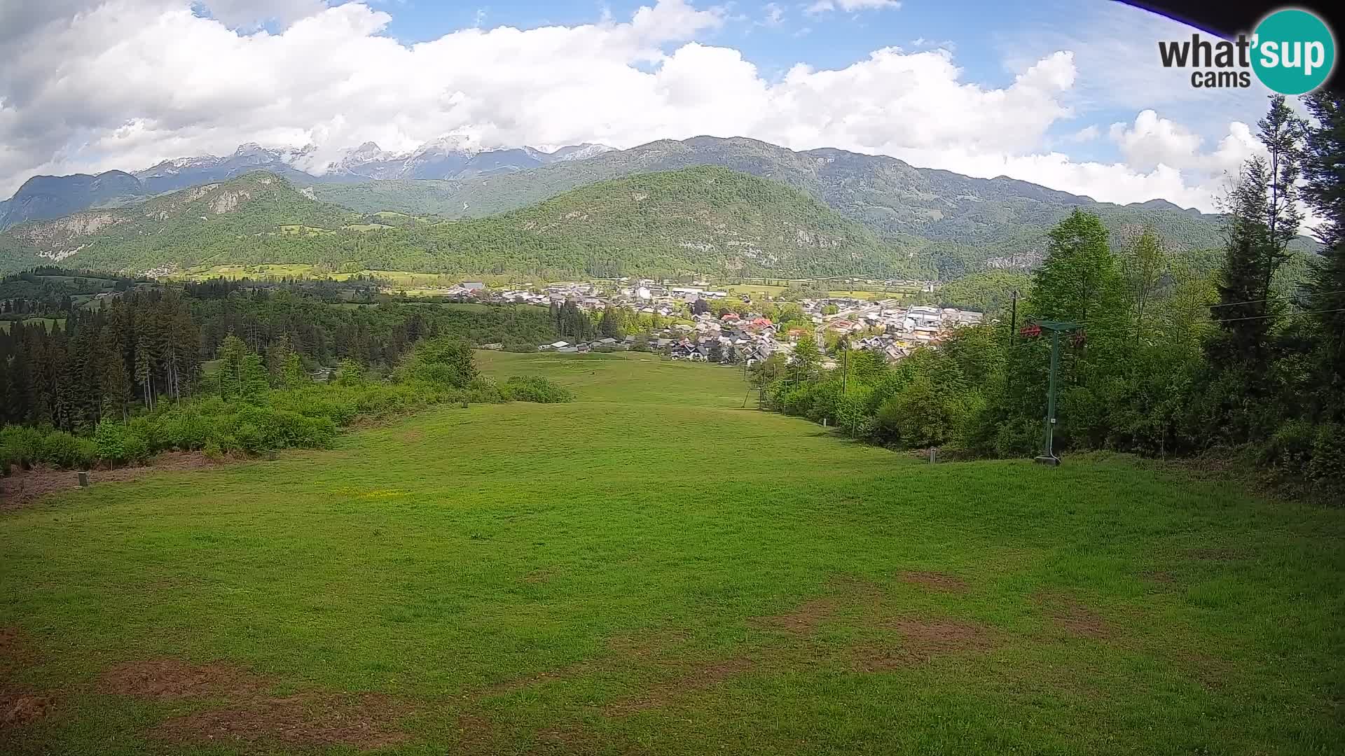 Webcam Bohinjska Bistrica – Live View from Kozji Hrbet Ski Station