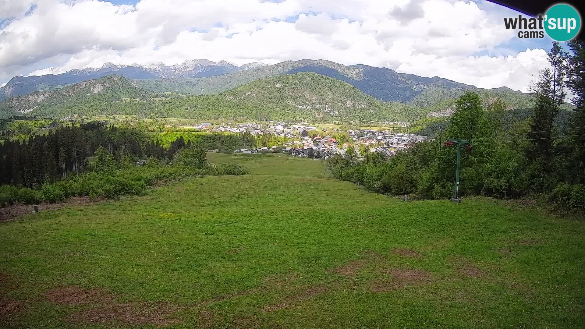 Webcam Bohinjska Bistrica – Vista live dalla stazione sciistica Kozji Hrbet