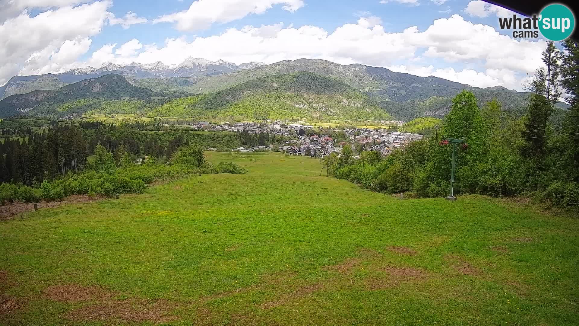 Webcam Bohinjska Bistrica – Live View from Kozji Hrbet Ski Station