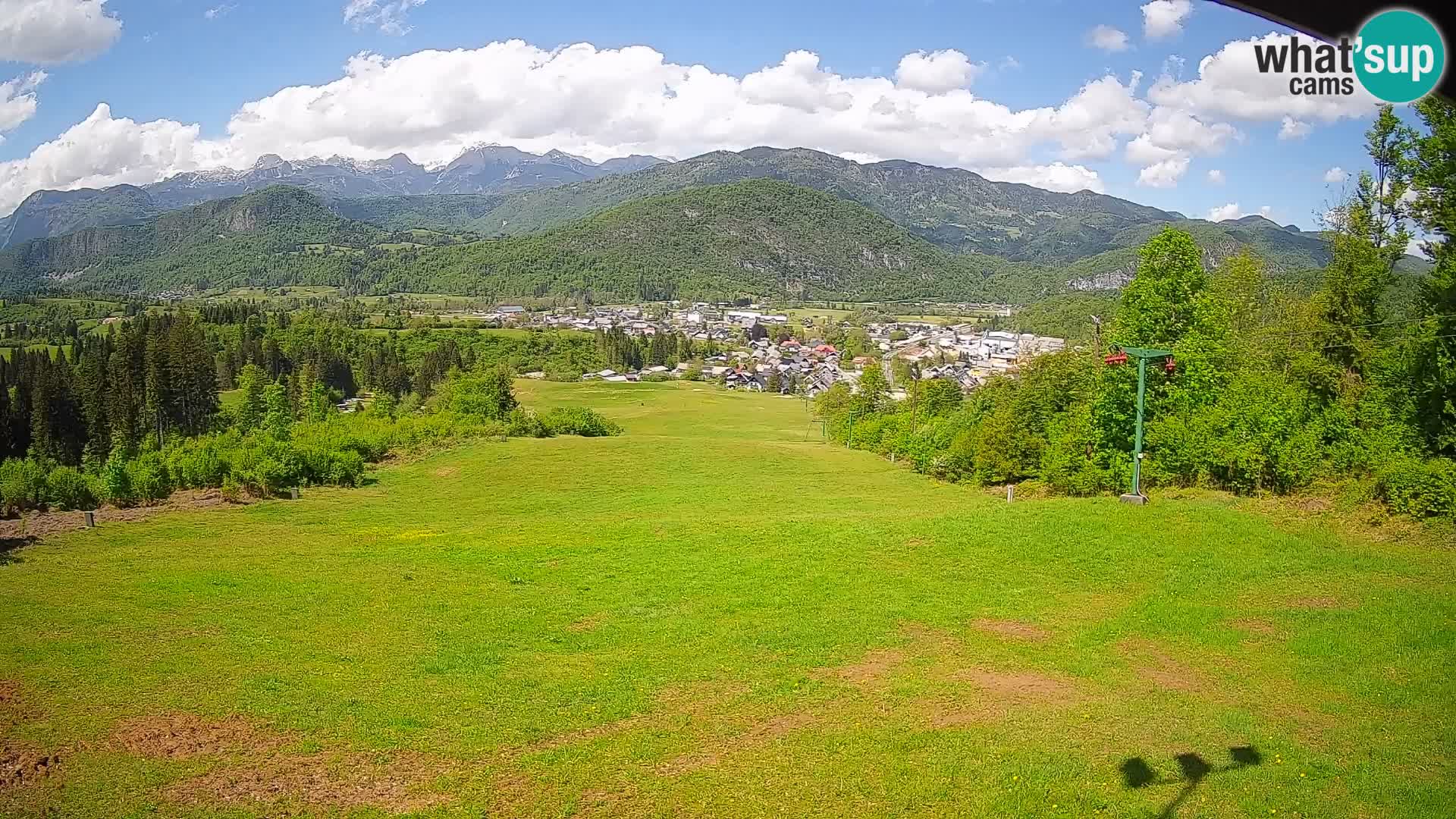 Kamera uživo Bohinjska Bistrica – Pogled u stvarnom vremenu sa skijališta Kozji Hrbet