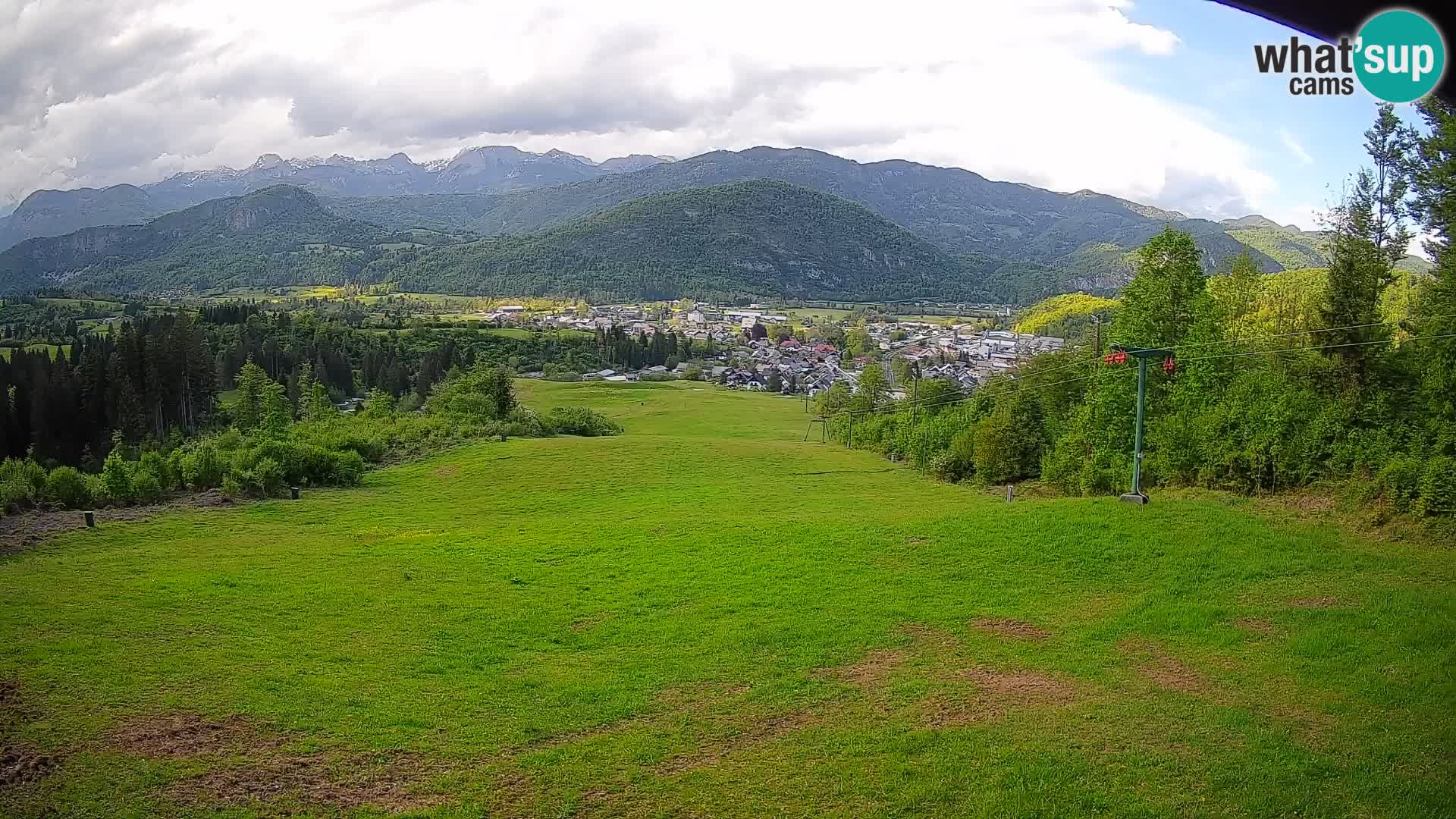 Webcam Bohinjska Bistrica – Live View from Kozji Hrbet Ski Station