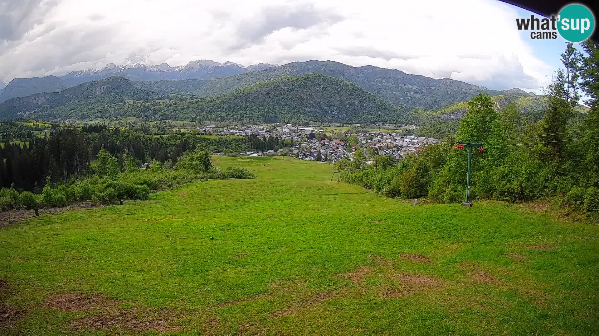 Webcam Bohinjska Bistrica – Vista live dalla stazione sciistica Kozji Hrbet