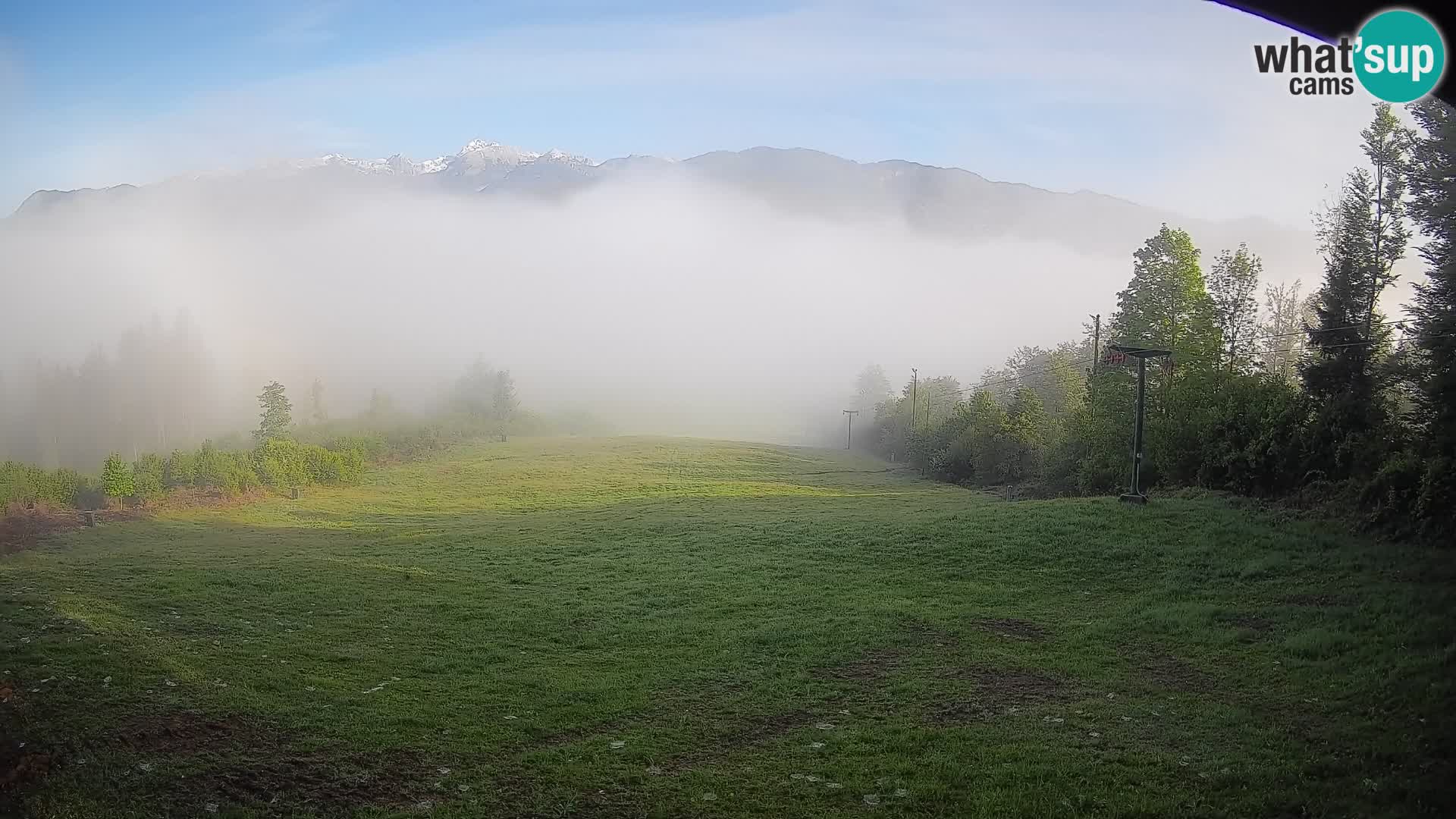 Webcam Bohinjska Bistrica – Vista live dalla stazione sciistica Kozji Hrbet