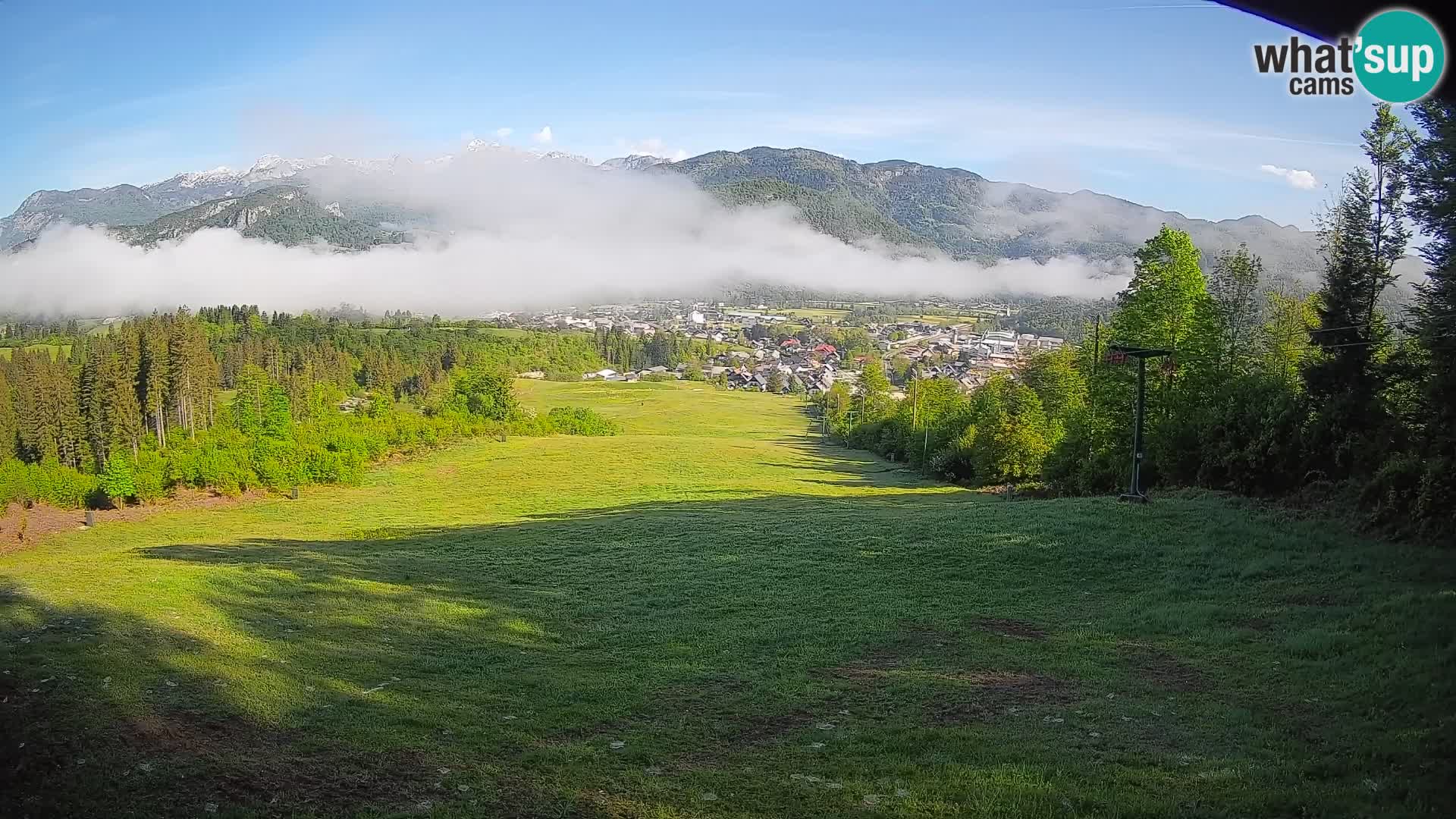 Cámara en vivo Bohinjska Bistrica – Vista en directo desde la estación de esquí Kozji Hrbet