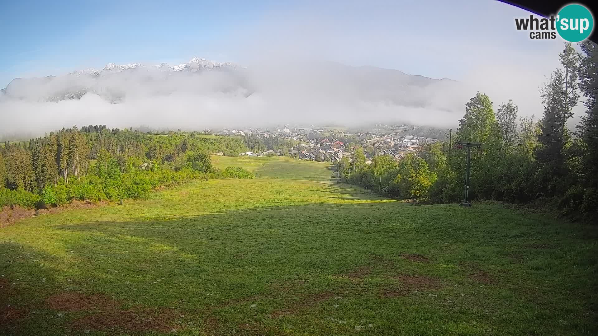 Webcam Bohinjska Bistrica – Vista live dalla stazione sciistica Kozji Hrbet