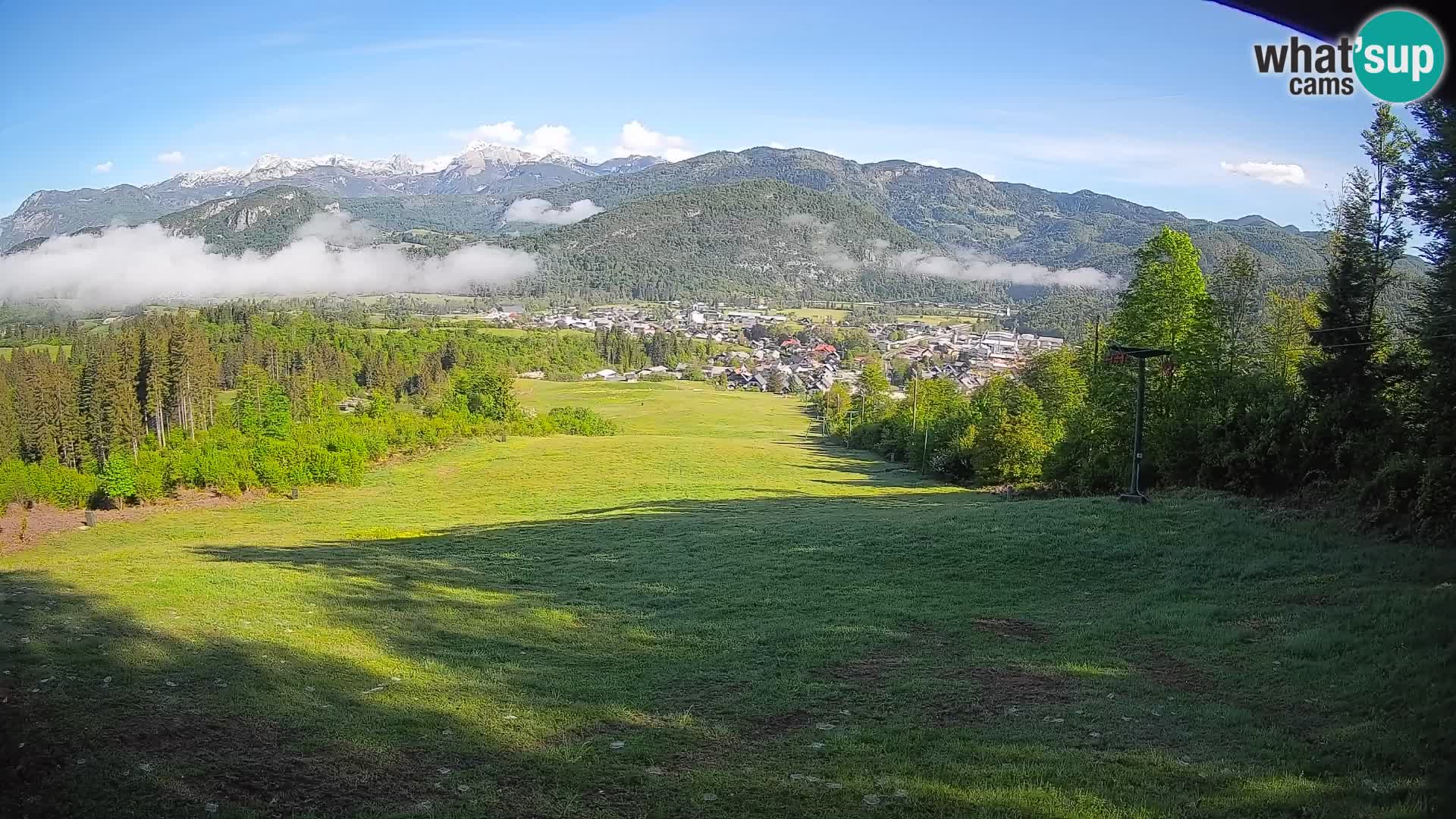 Webcam Bohinjska Bistrica – Live View from Kozji Hrbet Ski Station
