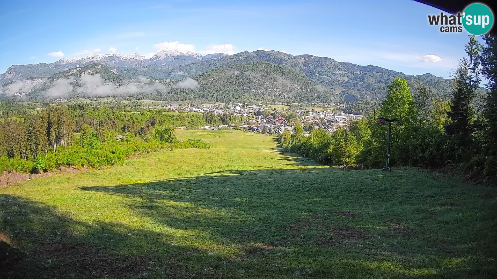 Webcam Bohinjska Bistrica – Vue en direct depuis la station de ski Kozji Hrbet