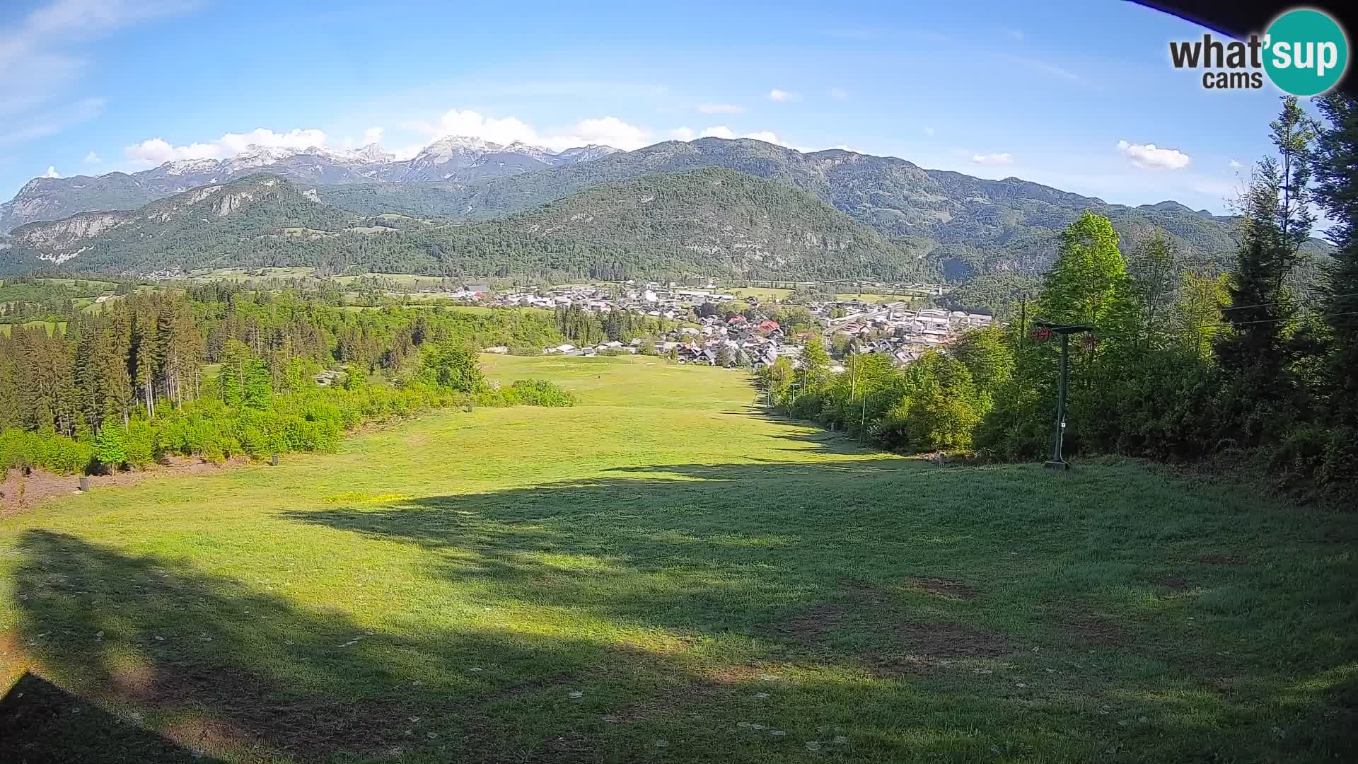 Webcam Bohinjska Bistrica – Live View from Kozji Hrbet Ski Station