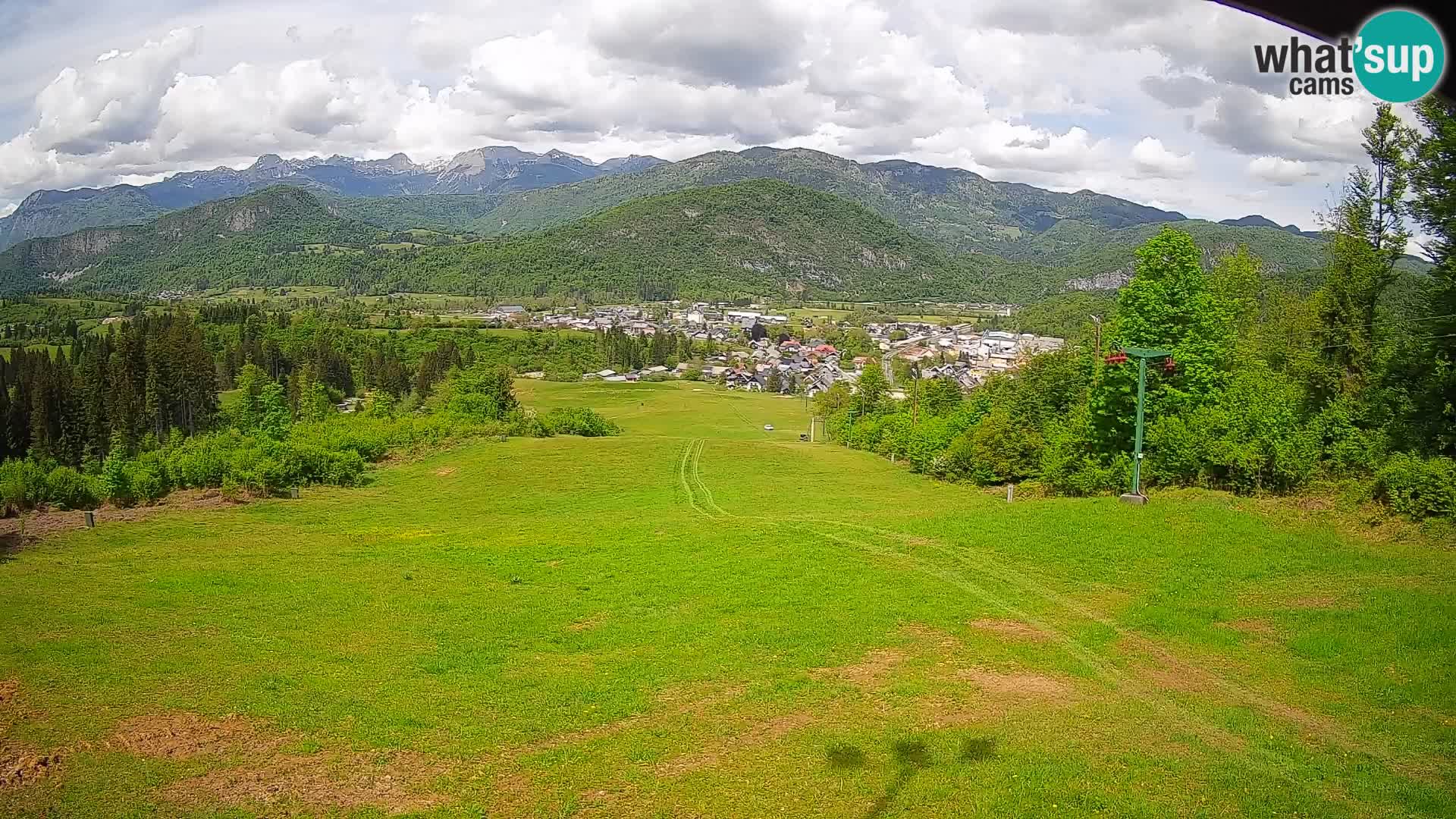 Webcam Bohinjska Bistrica – Live View from Kozji Hrbet Ski Station