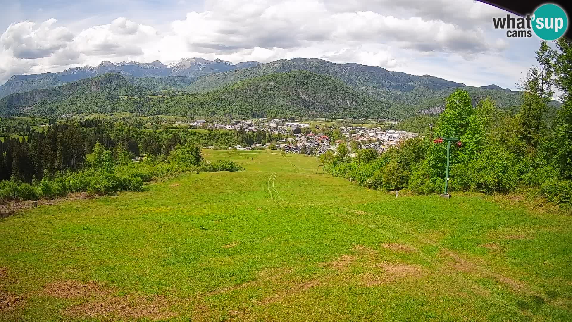 Webcam Bohinjska Bistrica – Live View from Kozji Hrbet Ski Station