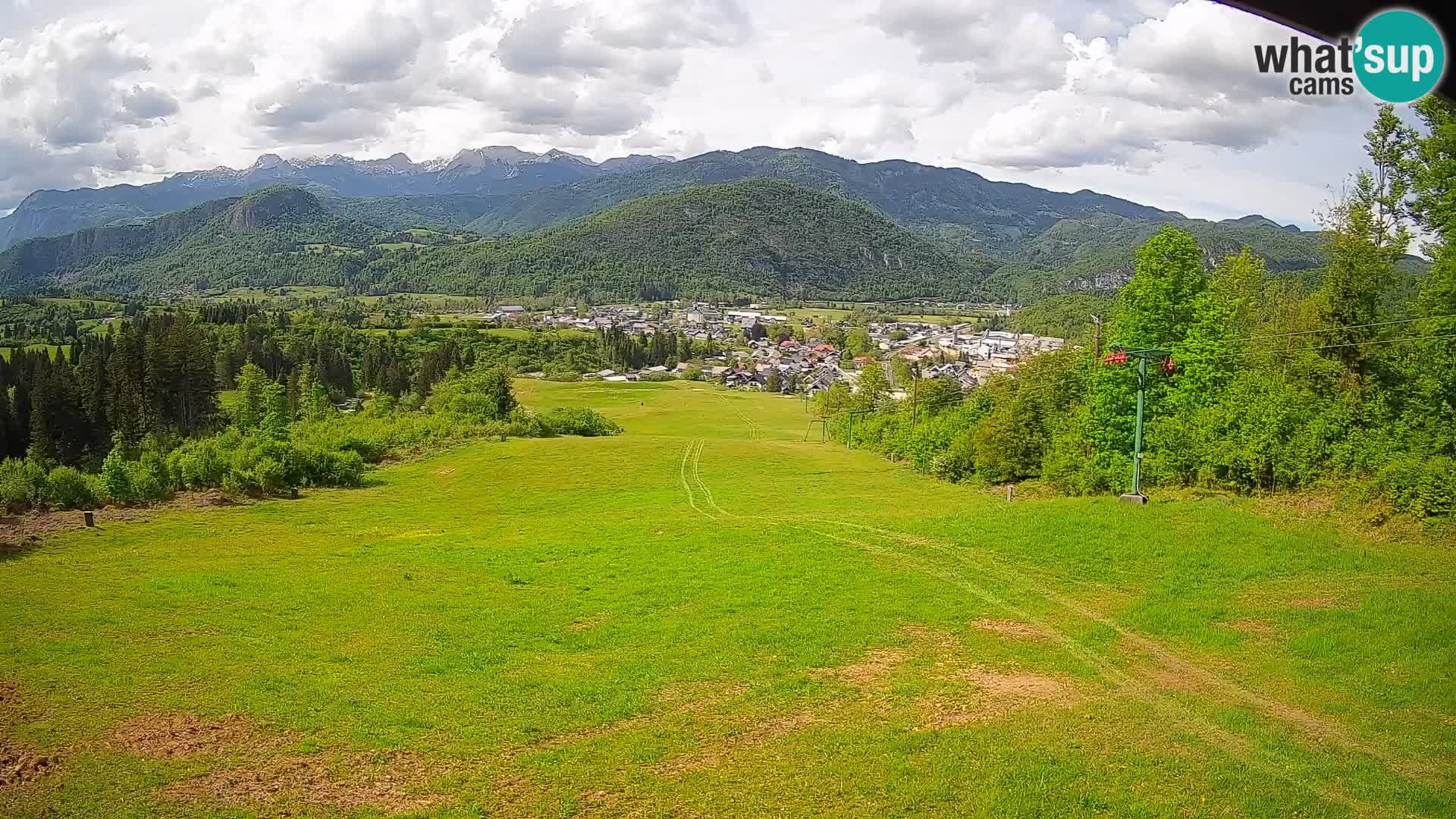 Webcam Bohinjska Bistrica – Live View from Kozji Hrbet Ski Station