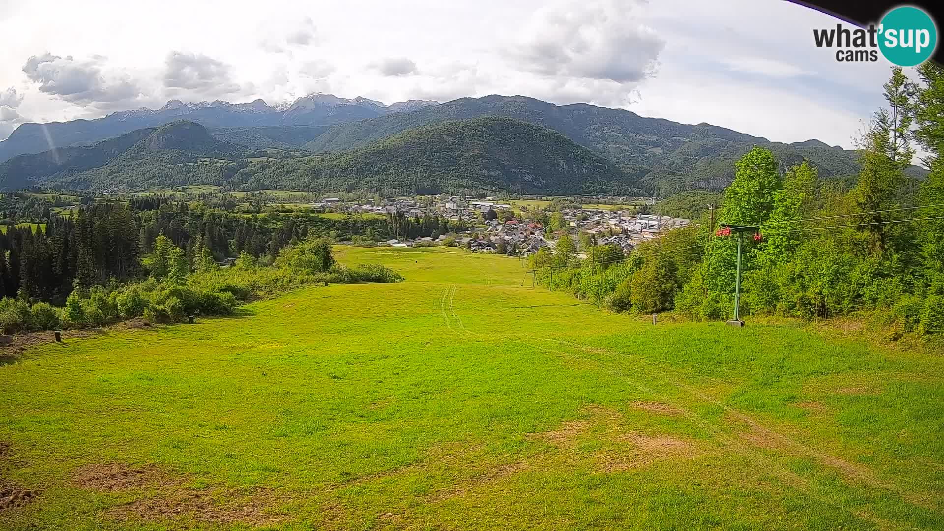 Kamera uživo Bohinjska Bistrica – Pogled u stvarnom vremenu sa skijališta Kozji Hrbet