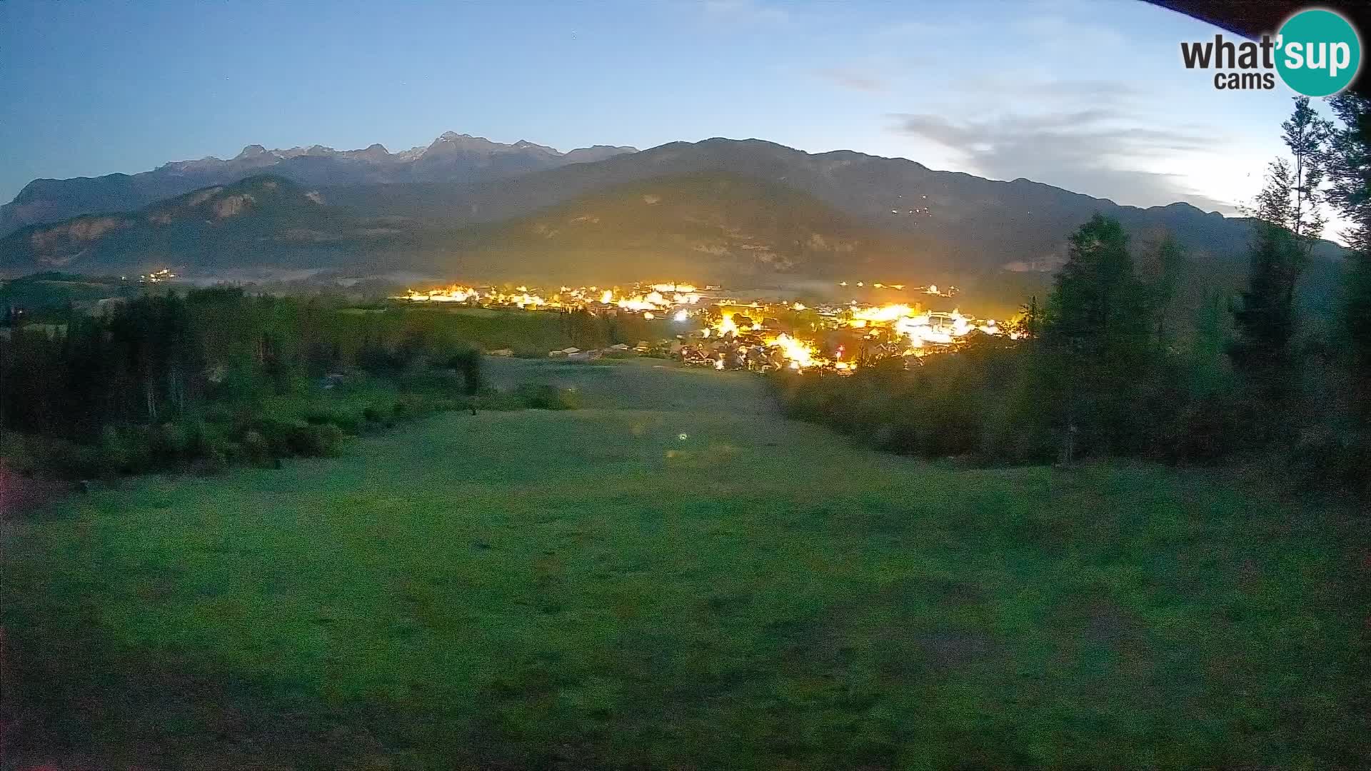 Spletna kamera Bohinjska Bistrica – Pogled v živo s smučišča Kozji Hrbet