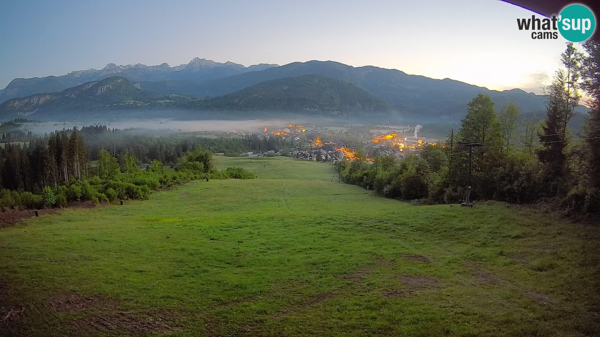 Cámara en vivo Bohinjska Bistrica – Vista en directo desde la estación de esquí Kozji Hrbet