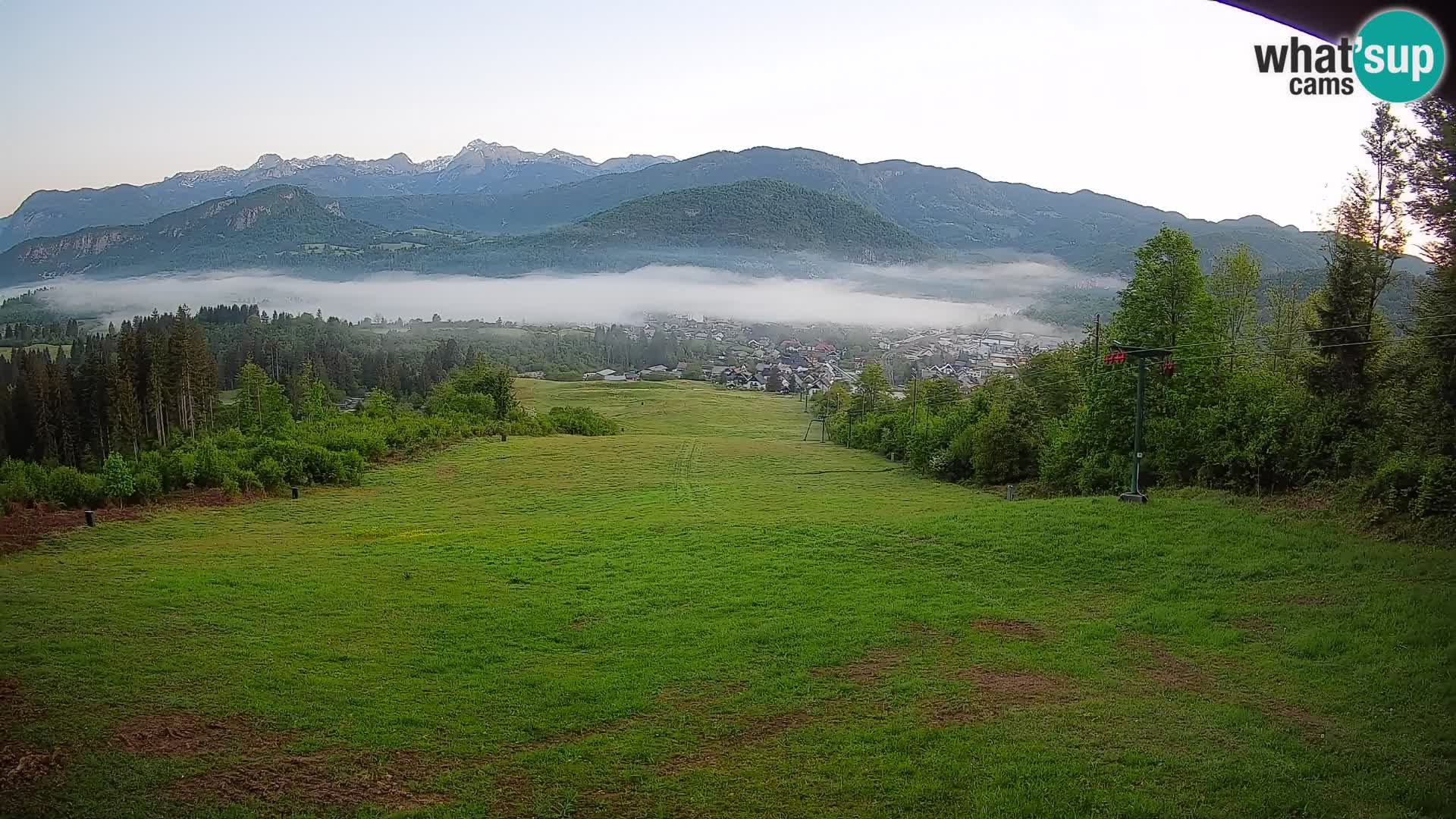 Webcam Bohinjska Bistrica – Live View from Kozji Hrbet Ski Station
