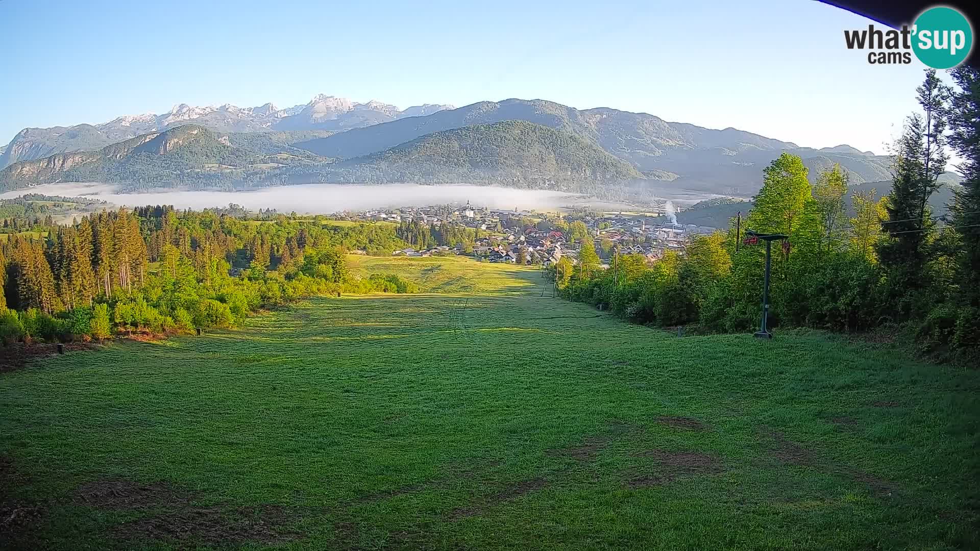 Livekamera Bohinjska Bistrica – Liveblick von der Skistation Kozji Hrbet