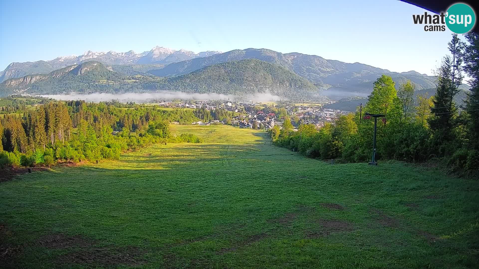 Cámara en vivo Bohinjska Bistrica – Vista en directo desde la estación de esquí Kozji Hrbet