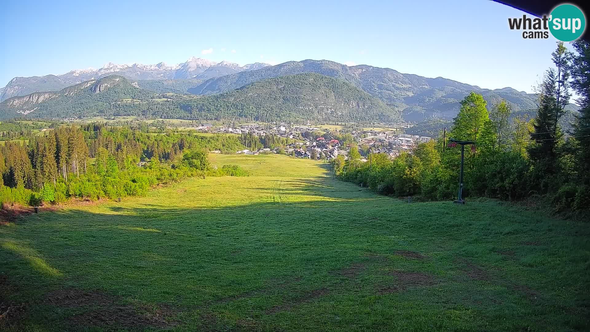 Webcam Bohinjska Bistrica – Vista live dalla stazione sciistica Kozji Hrbet