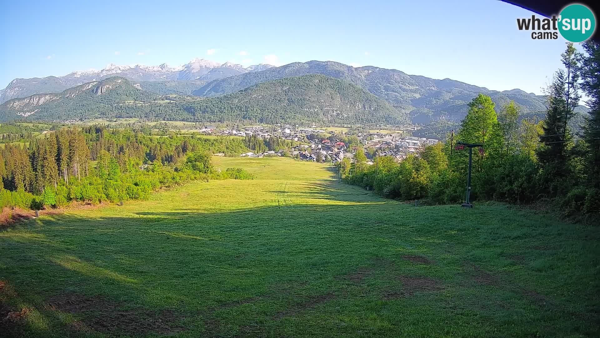 Webcam Bohinjska Bistrica – Vista live dalla stazione sciistica Kozji Hrbet
