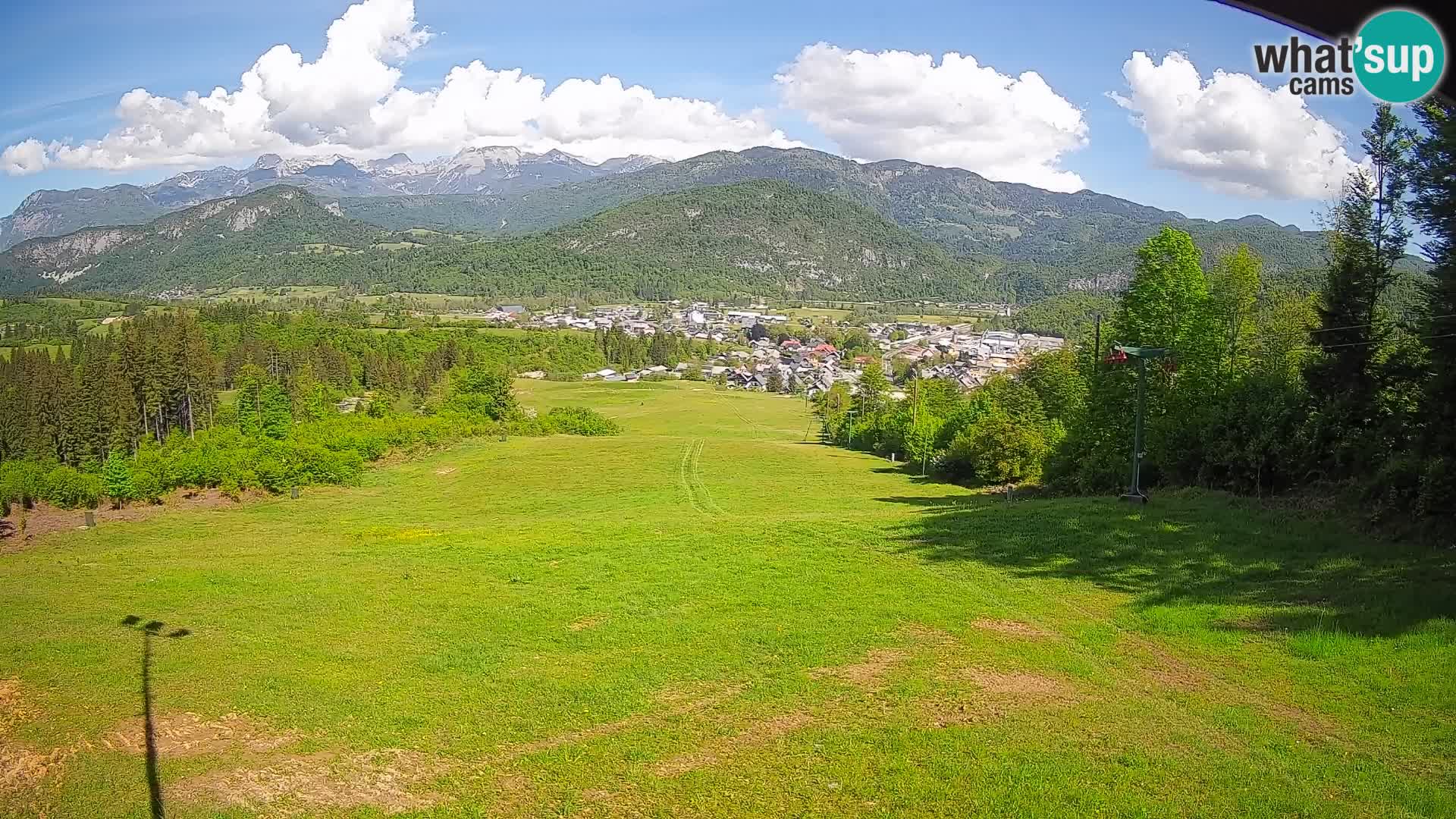 Webcam Bohinjska Bistrica – Live View from Kozji Hrbet Ski Station