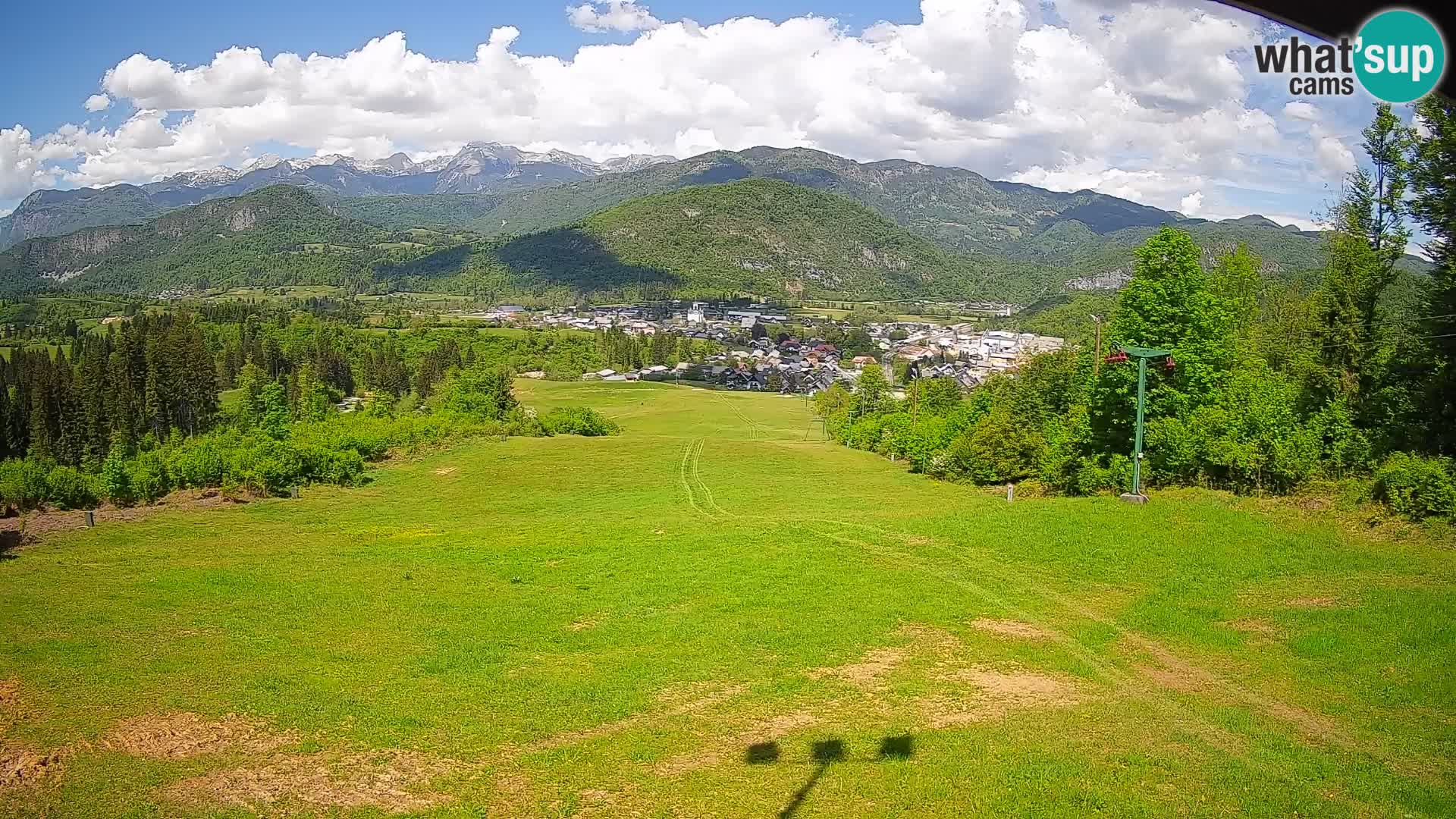 Webcam Bohinjska Bistrica – Live View from Kozji Hrbet Ski Station