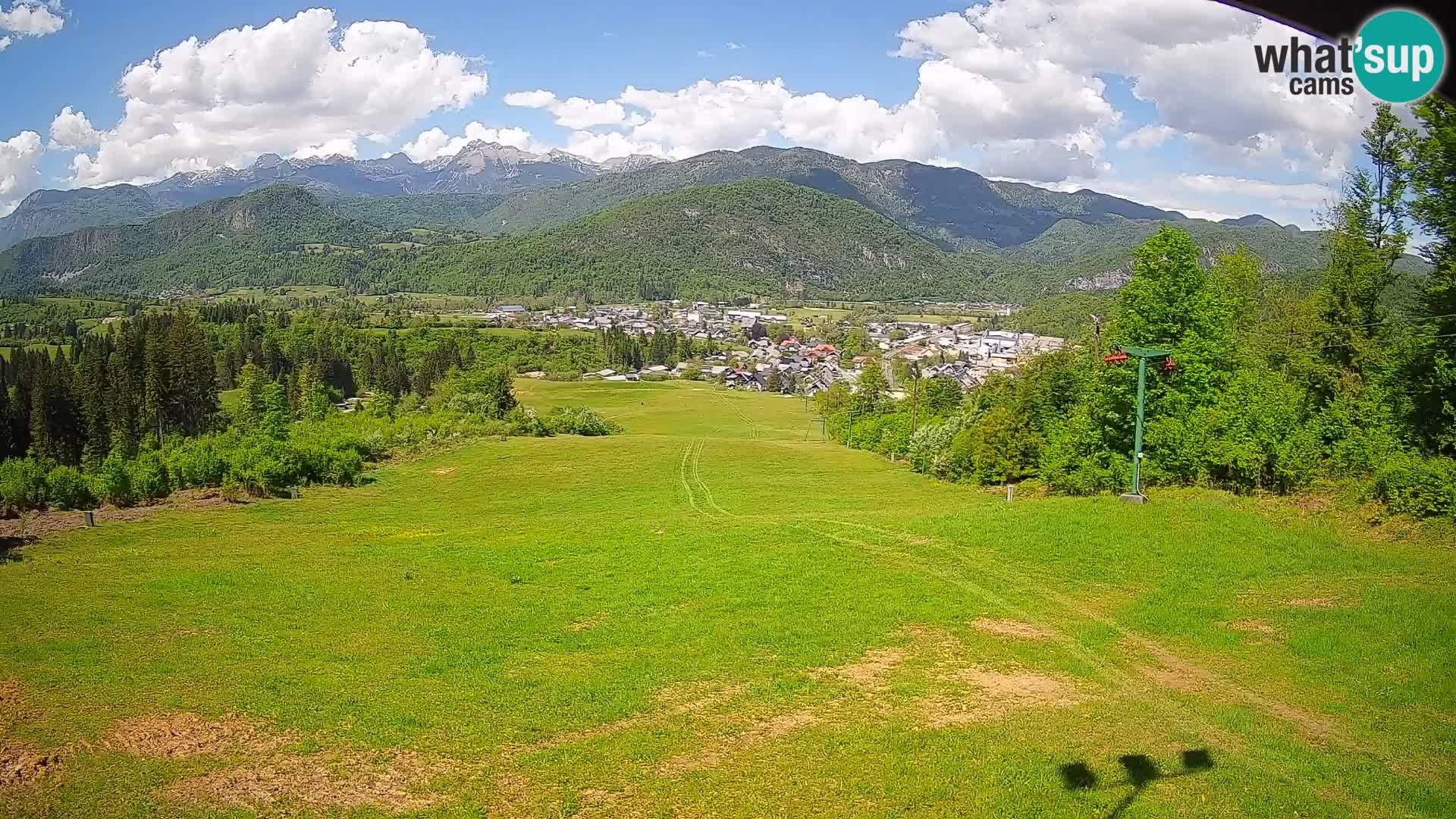 Webcam Bohinjska Bistrica – Vista live dalla stazione sciistica Kozji Hrbet