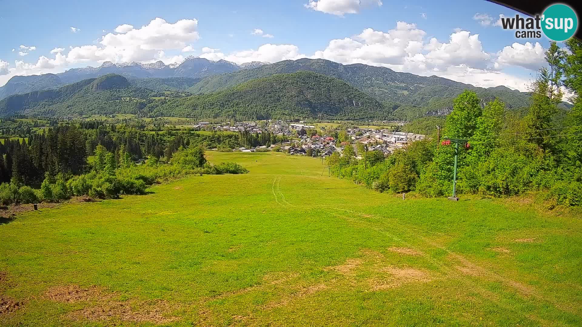 Webcam Bohinjska Bistrica – Live View from Kozji Hrbet Ski Station
