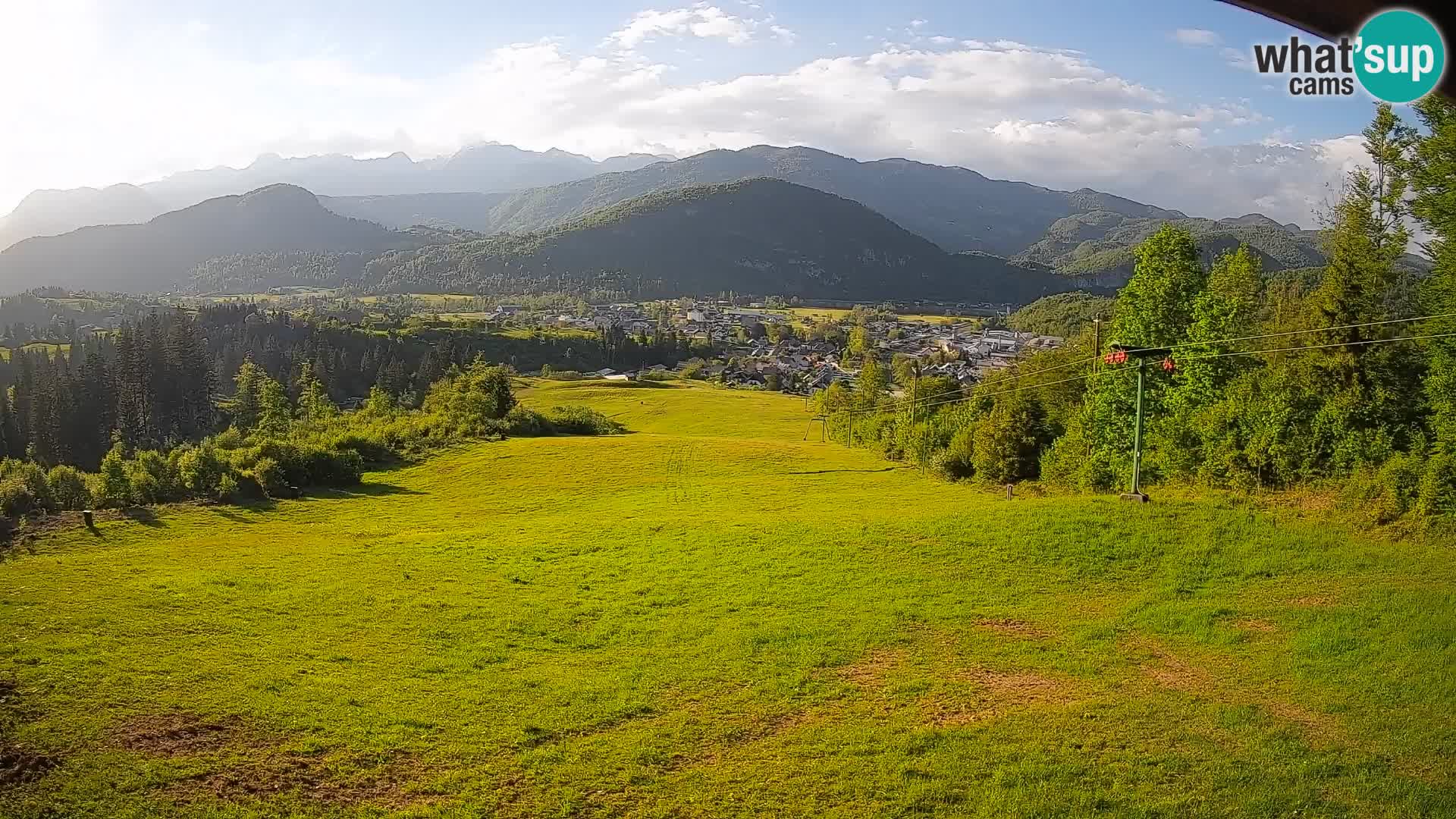 Webcam Bohinjska Bistrica – Vista live dalla stazione sciistica Kozji Hrbet