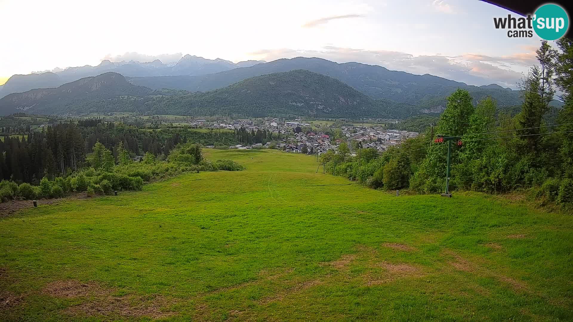 Webcam Bohinjska Bistrica – Vista live dalla stazione sciistica Kozji Hrbet