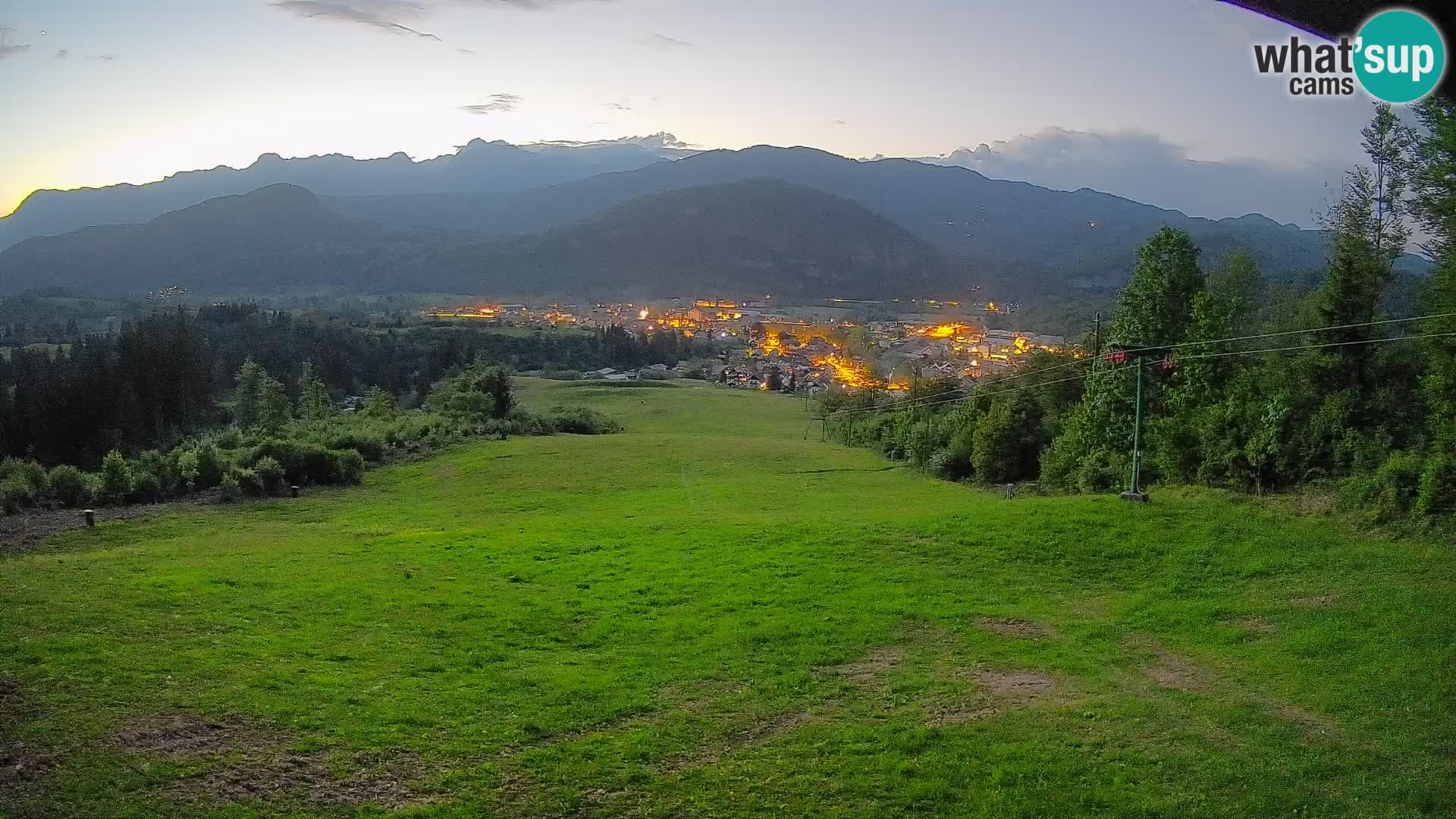 Webcam Bohinjska Bistrica – Vista live dalla stazione sciistica Kozji Hrbet