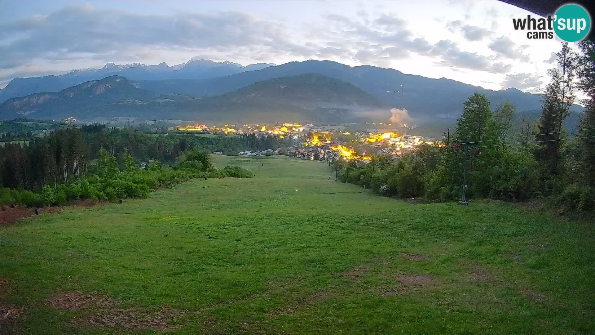 Webcam Bohinjska Bistrica – Vue en direct depuis la station de ski Kozji Hrbet