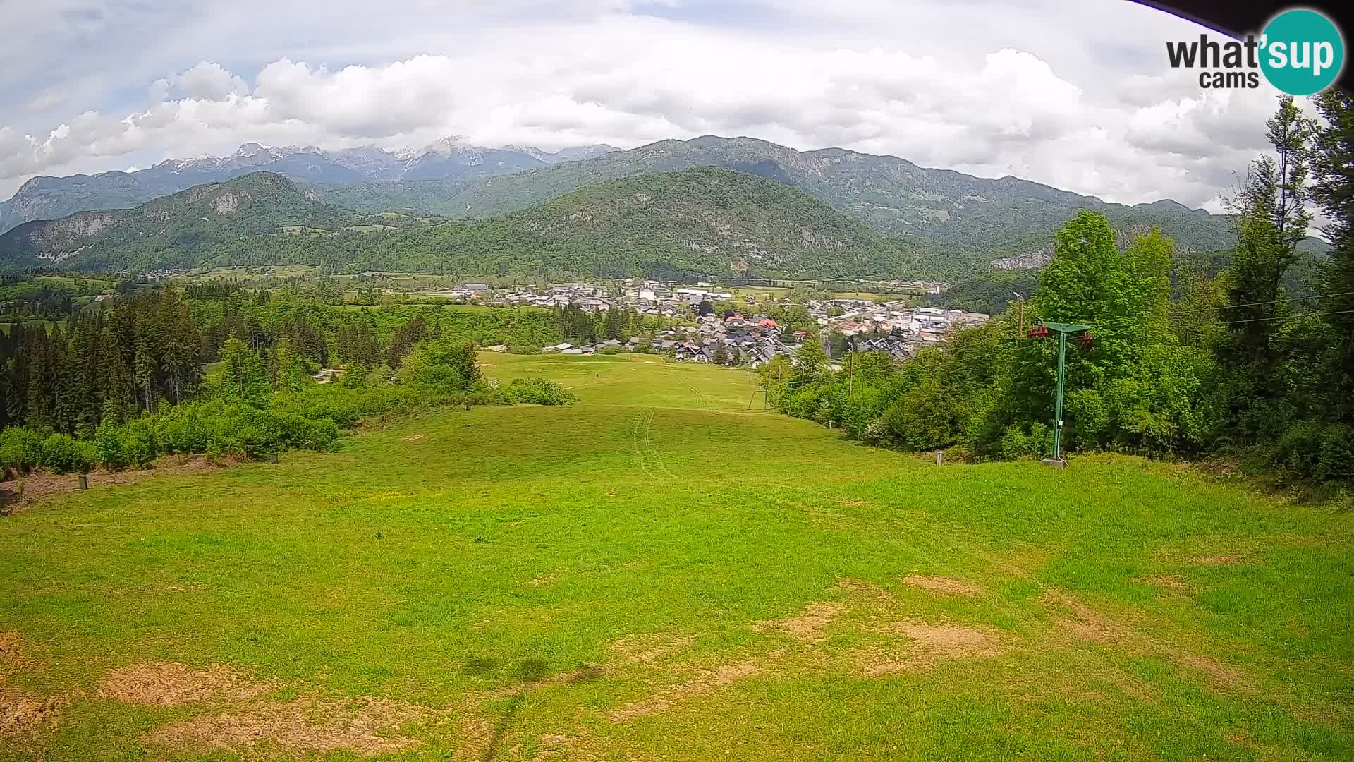 Webcam Bohinjska Bistrica – Live View from Kozji Hrbet Ski Station