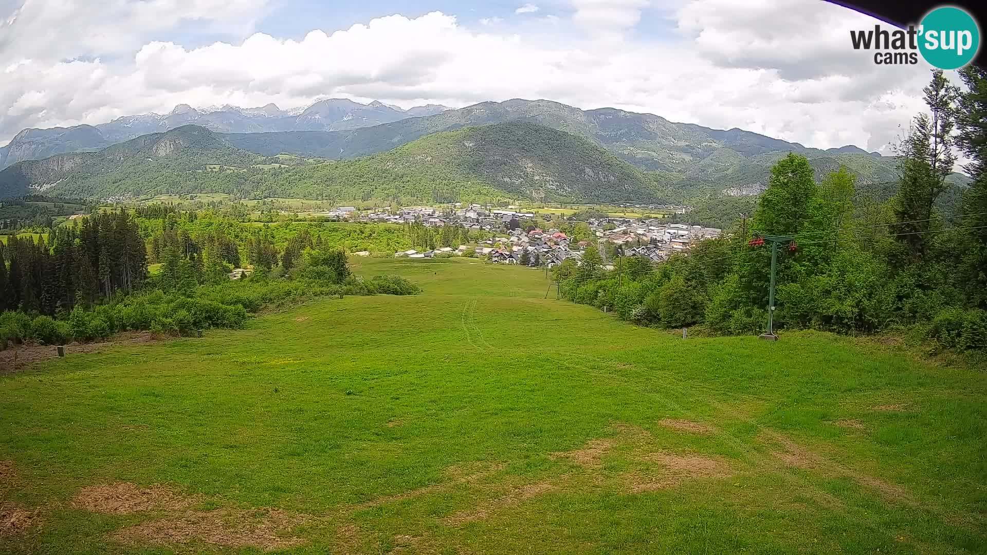 Webcam Bohinjska Bistrica – Vue en direct depuis la station de ski Kozji Hrbet