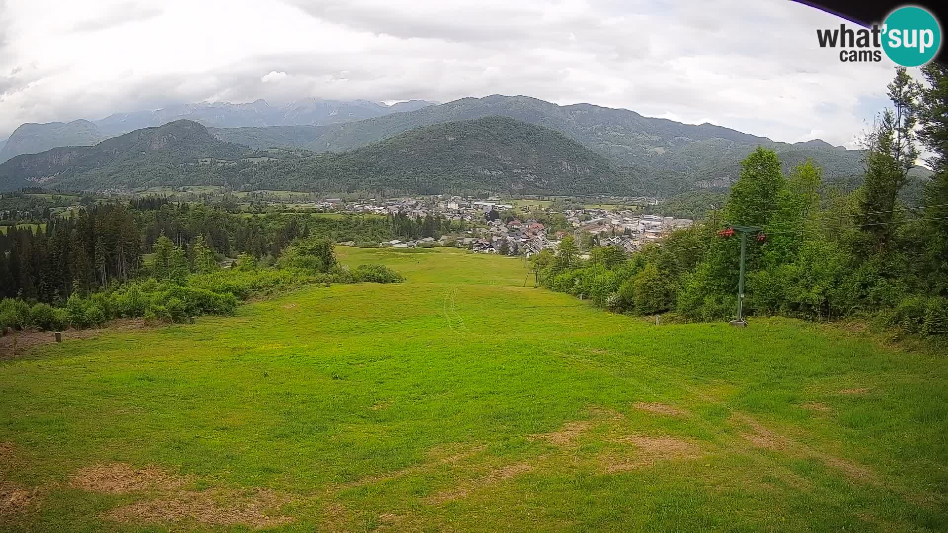 Webcam Bohinjska Bistrica – Live View from Kozji Hrbet Ski Station