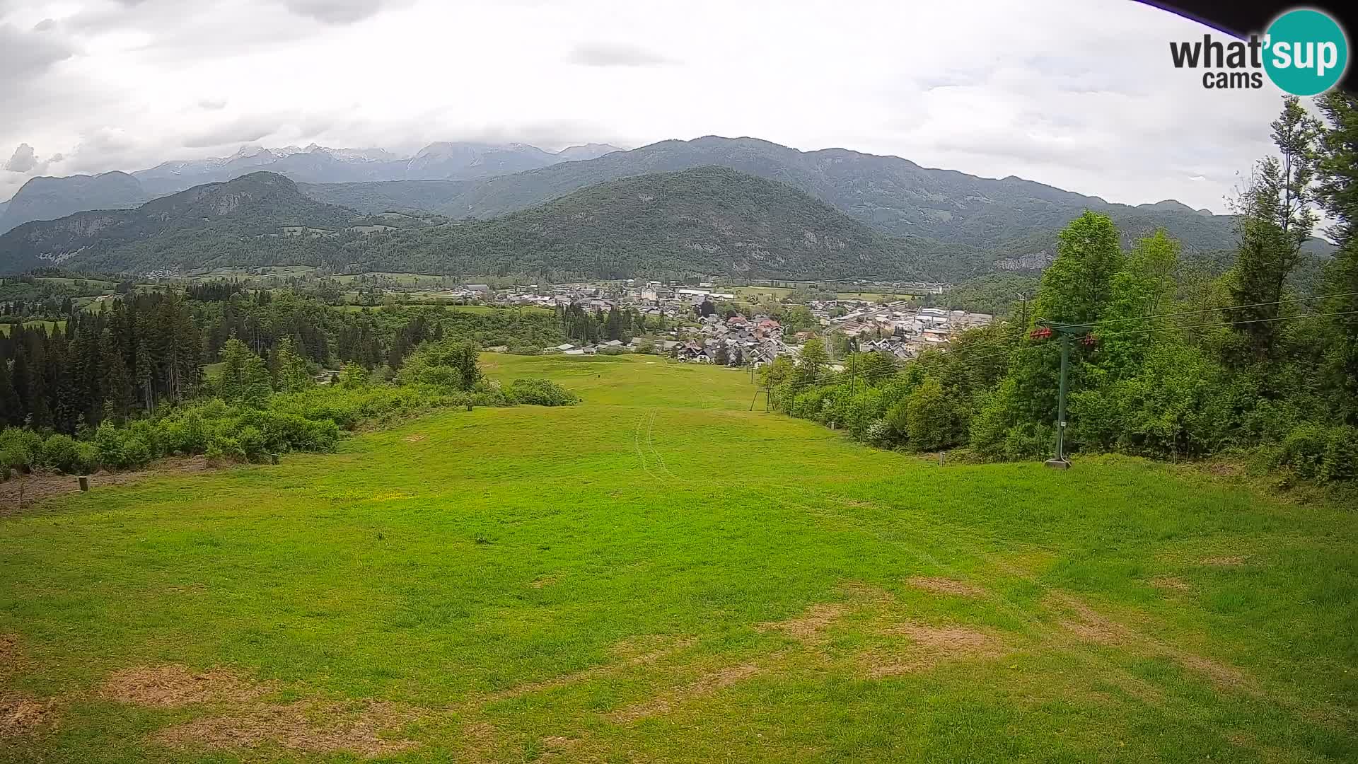 Webcam Bohinjska Bistrica – Live View from Kozji Hrbet Ski Station