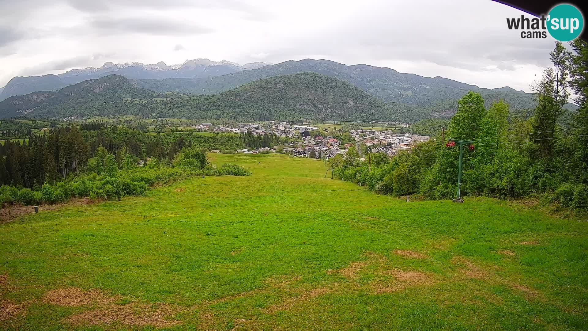 Webcam Bohinjska Bistrica – Vista live dalla stazione sciistica Kozji Hrbet