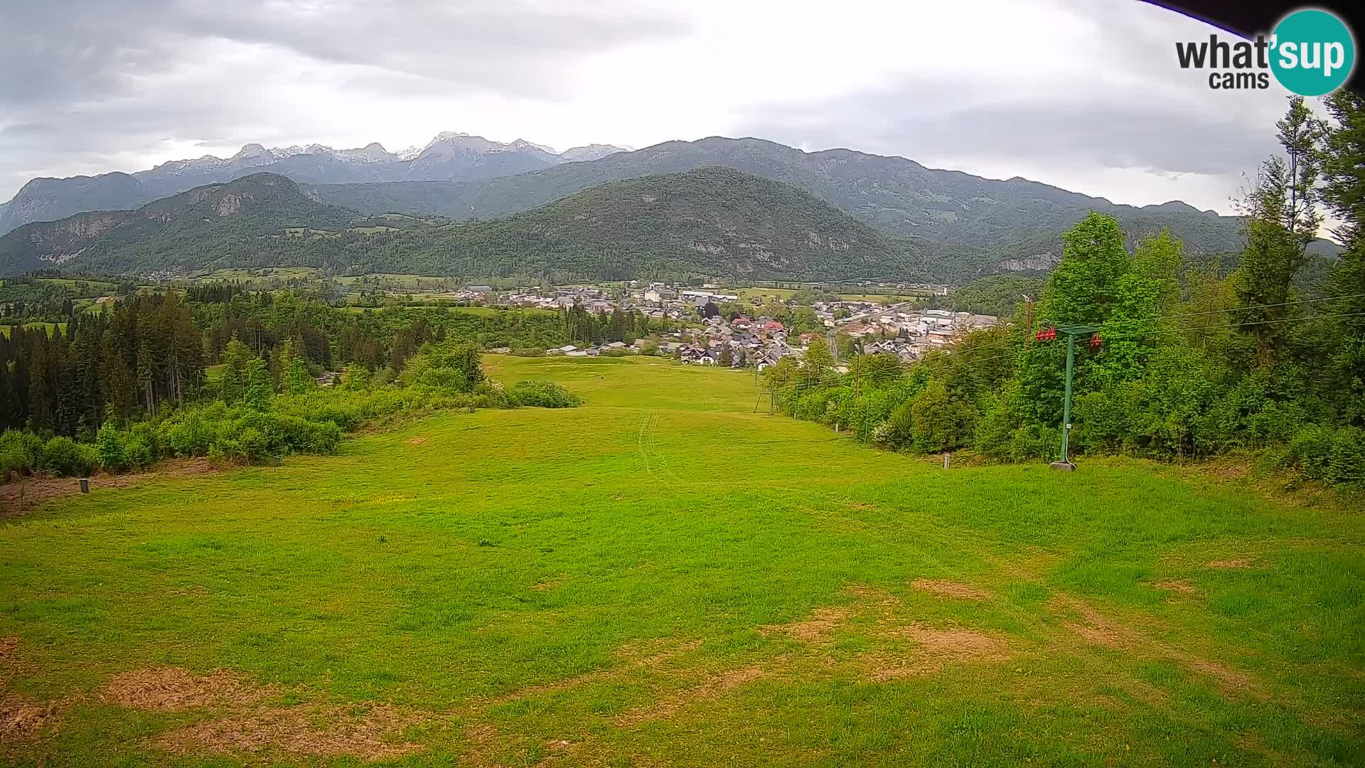 Webcam Bohinjska Bistrica – Vista live dalla stazione sciistica Kozji Hrbet