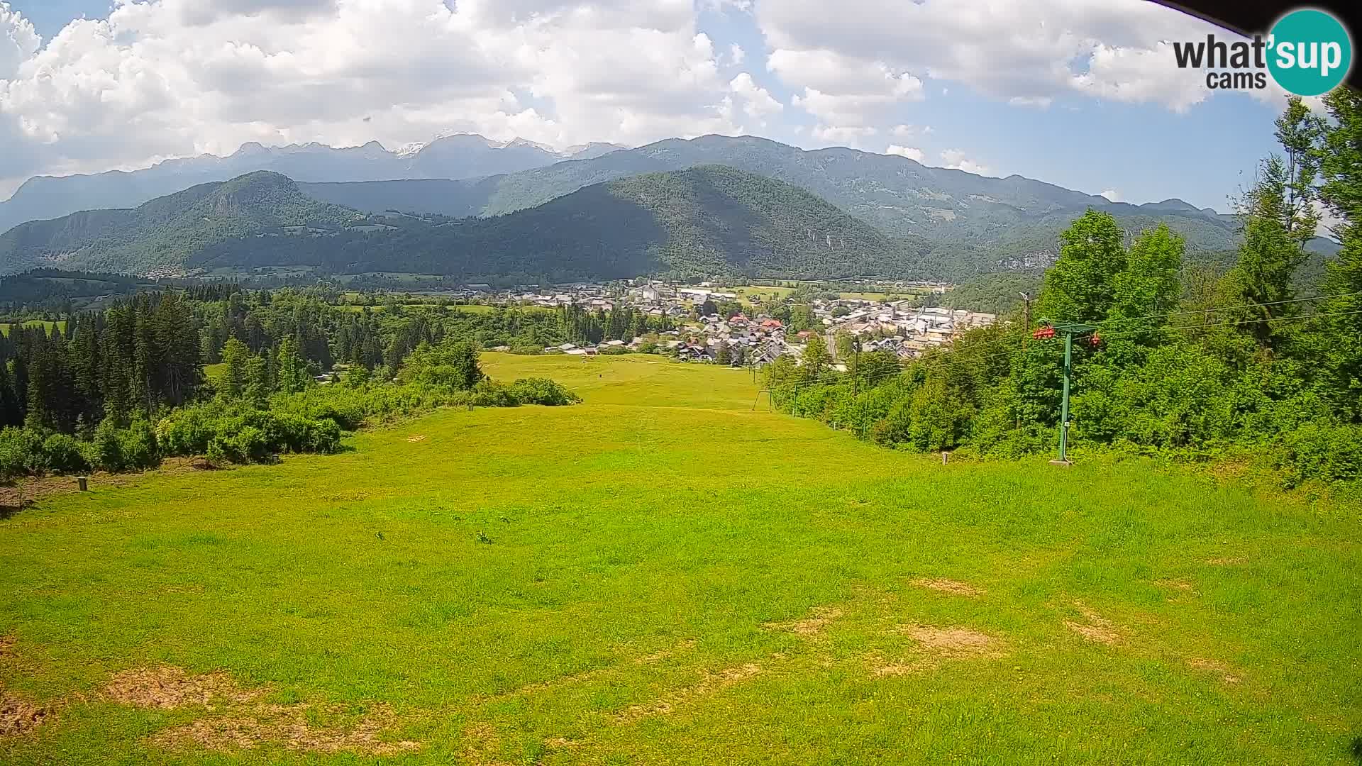 Webcam Bohinjska Bistrica – Live View from Kozji Hrbet Ski Station