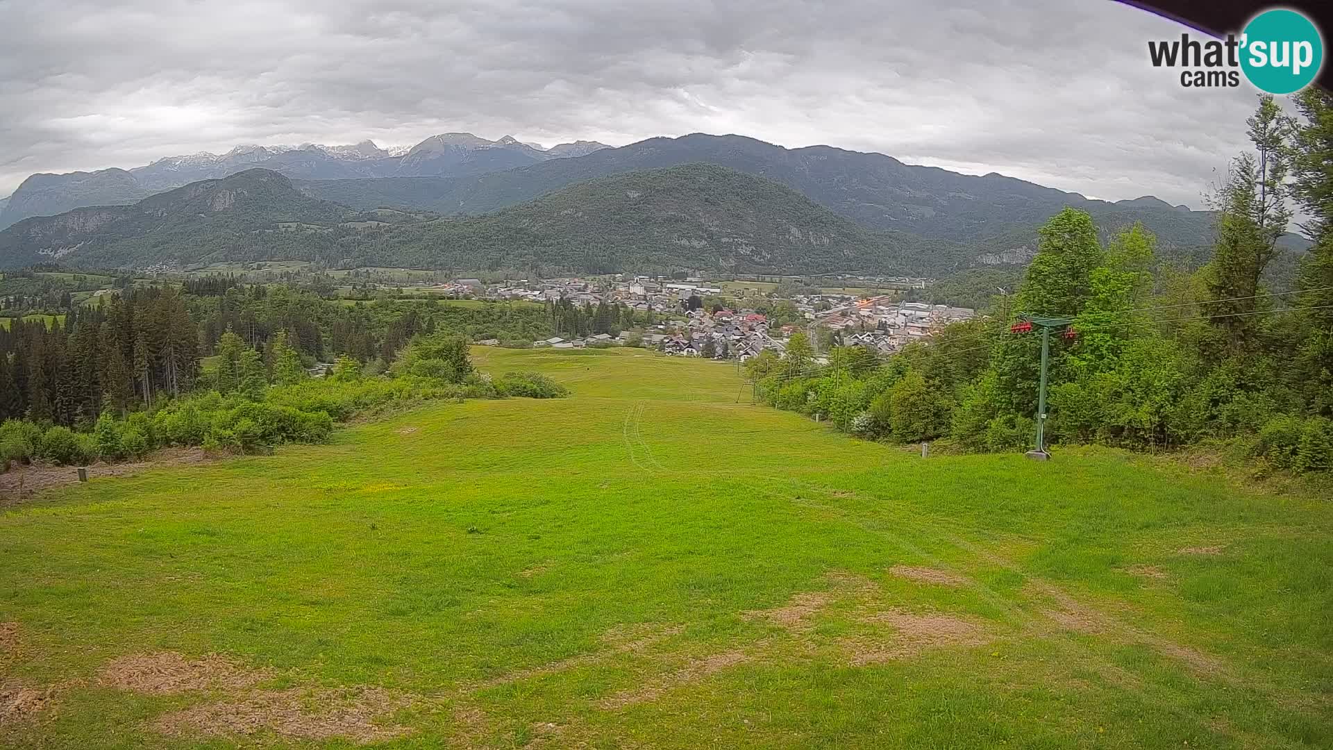 Webcam Bohinjska Bistrica – Live View from Kozji Hrbet Ski Station