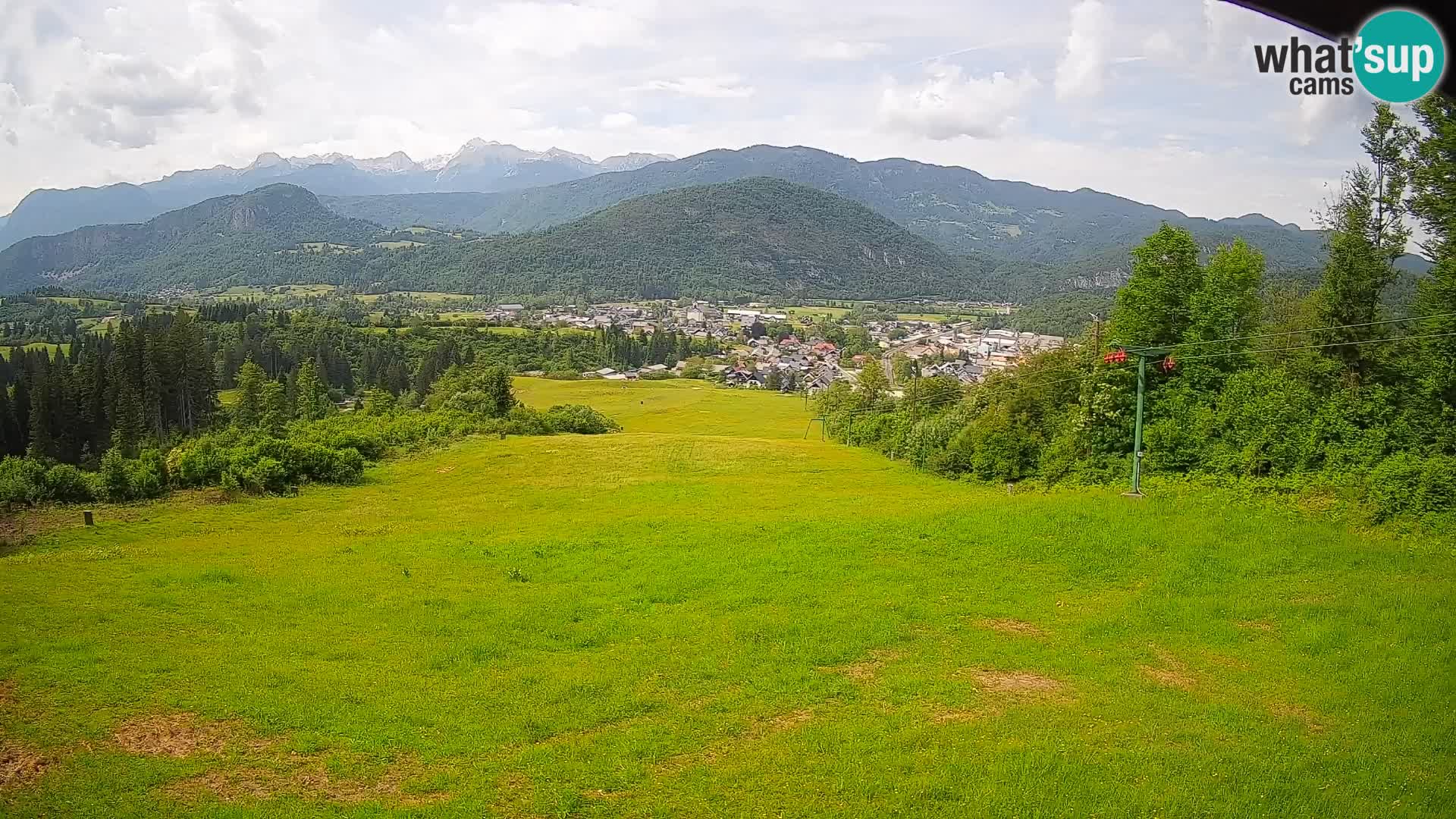Webcam Bohinjska Bistrica – Vista live dalla stazione sciistica Kozji Hrbet