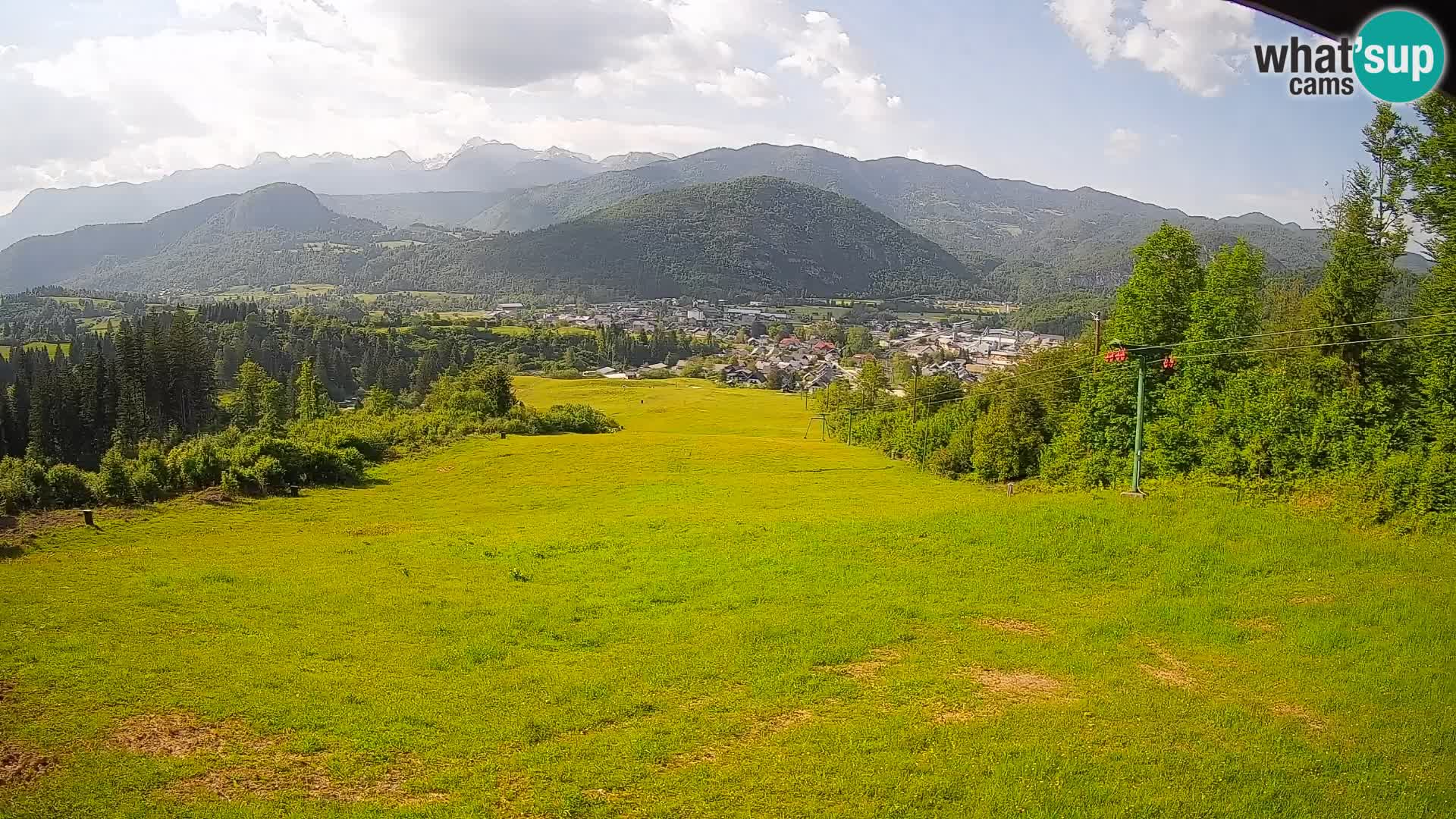 Webcam Bohinjska Bistrica – Vista live dalla stazione sciistica Kozji Hrbet