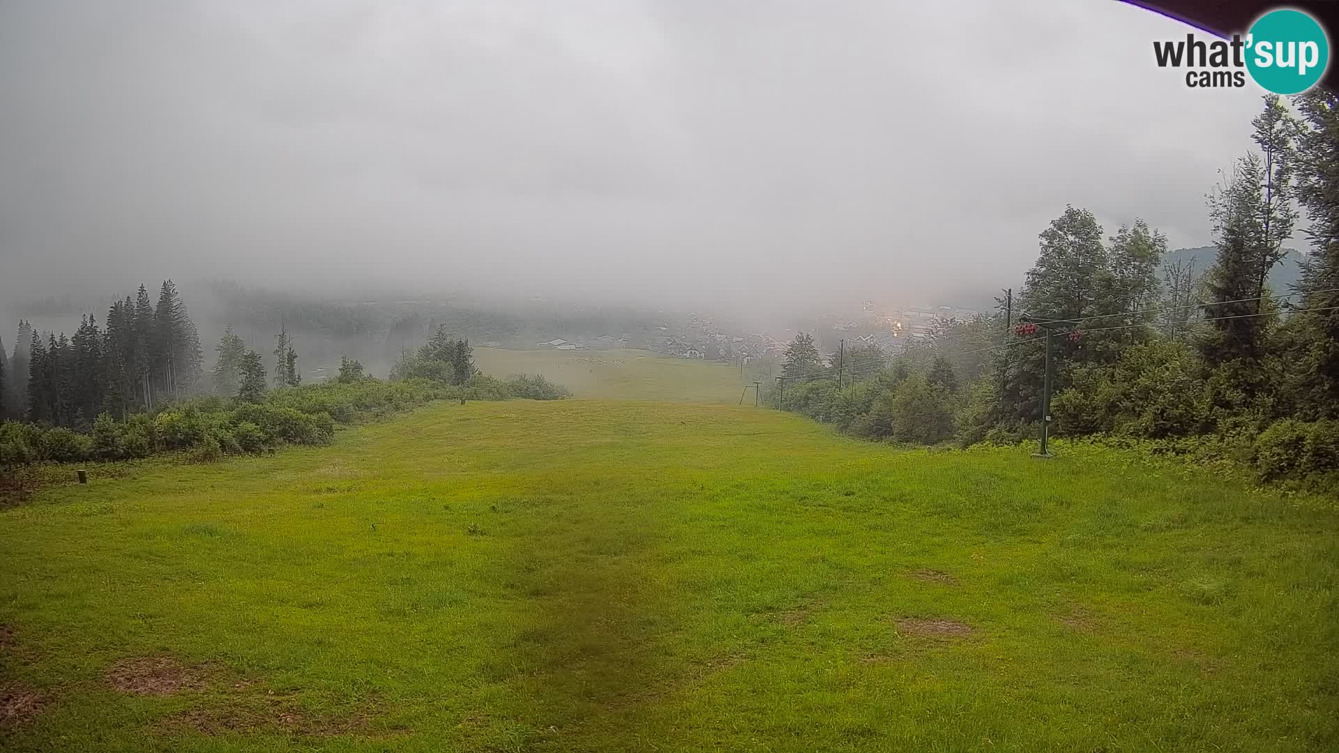 Webcam Bohinjska Bistrica – Live View from Kozji Hrbet Ski Station