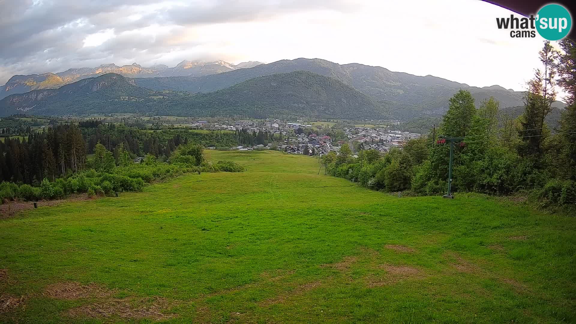 Webcam Bohinjska Bistrica – Live View from Kozji Hrbet Ski Station