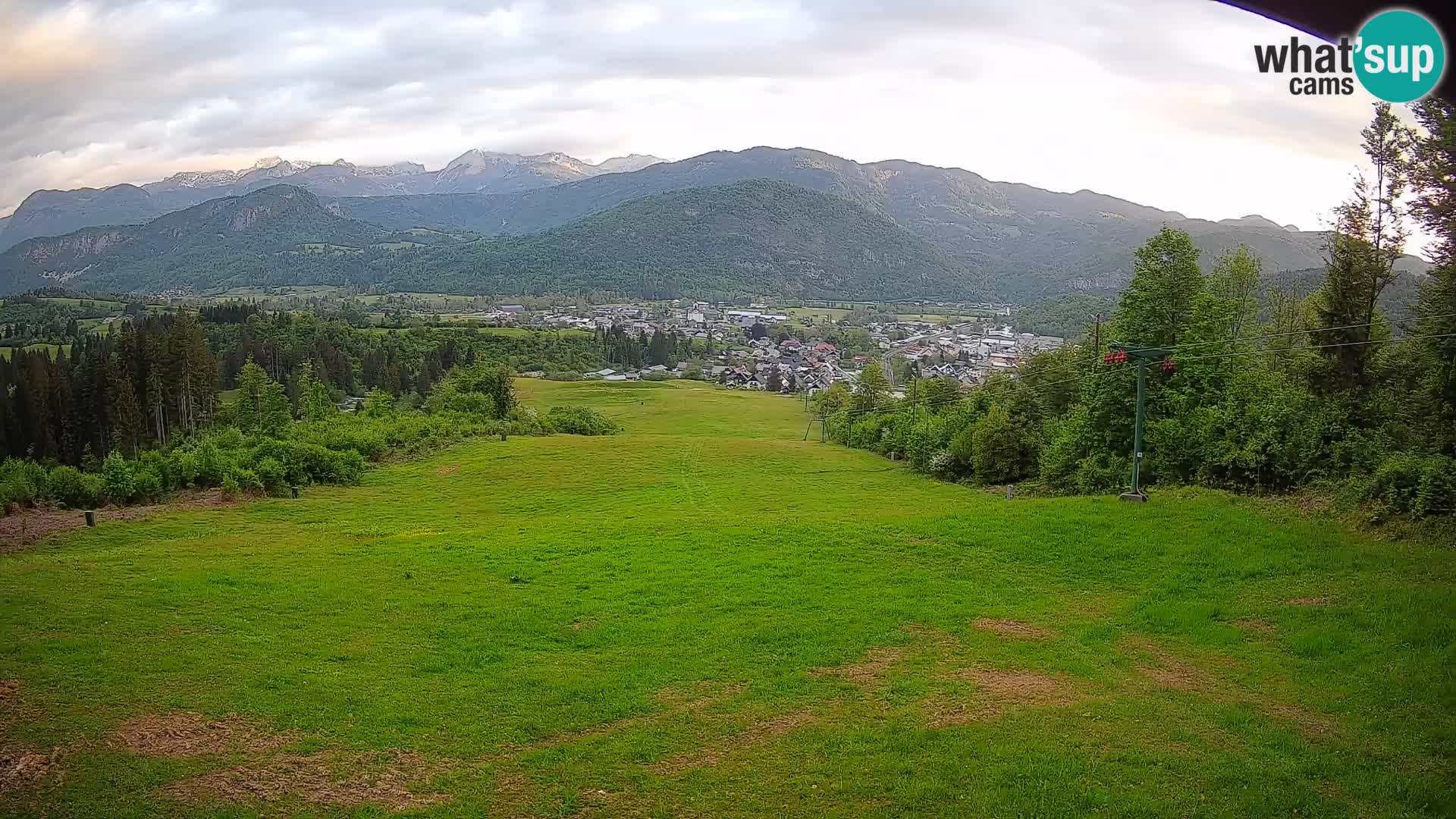 Webcam Bohinjska Bistrica – Vista live dalla stazione sciistica Kozji Hrbet