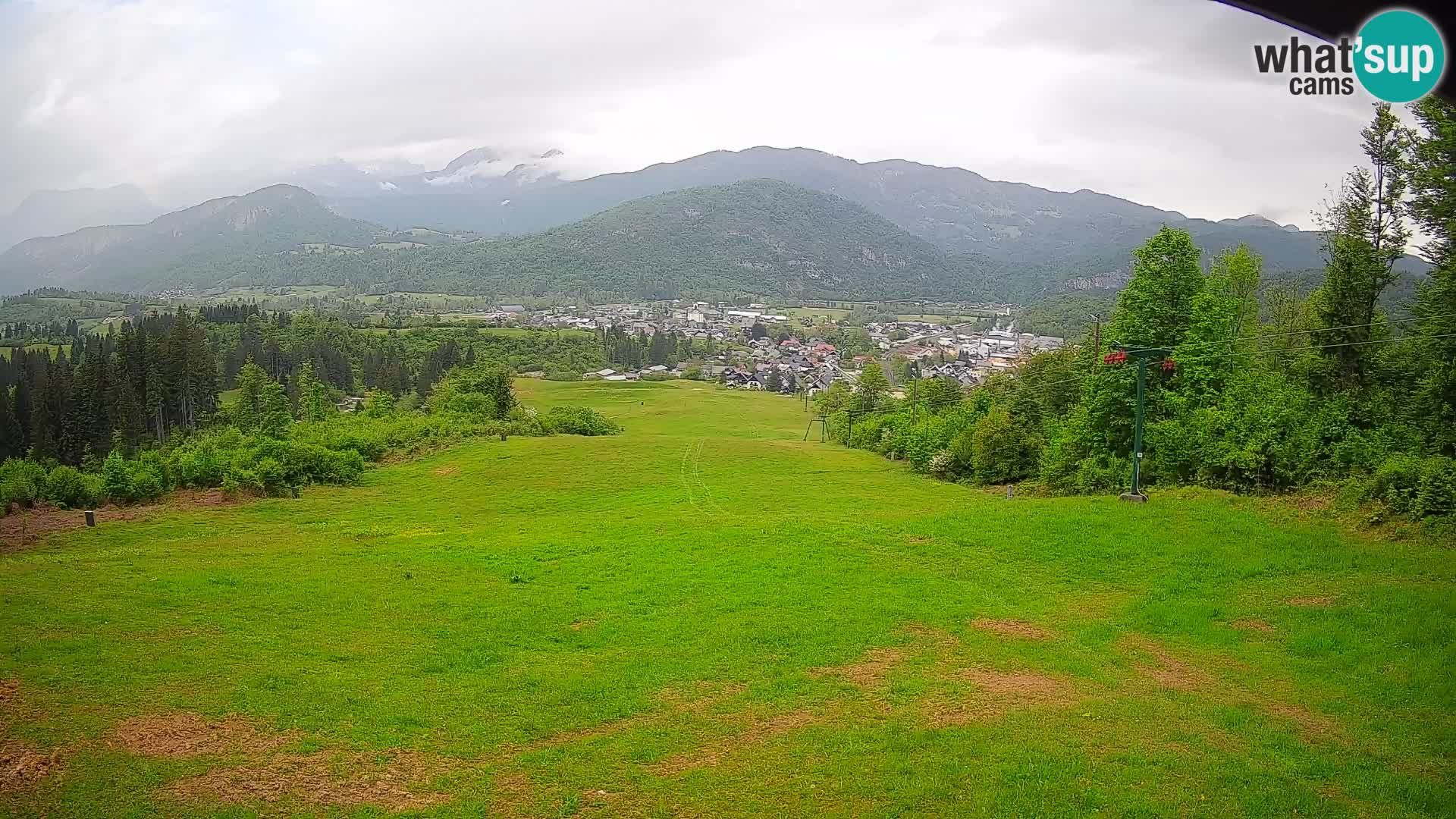 Webcam Bohinjska Bistrica – Vue en direct depuis la station de ski Kozji Hrbet